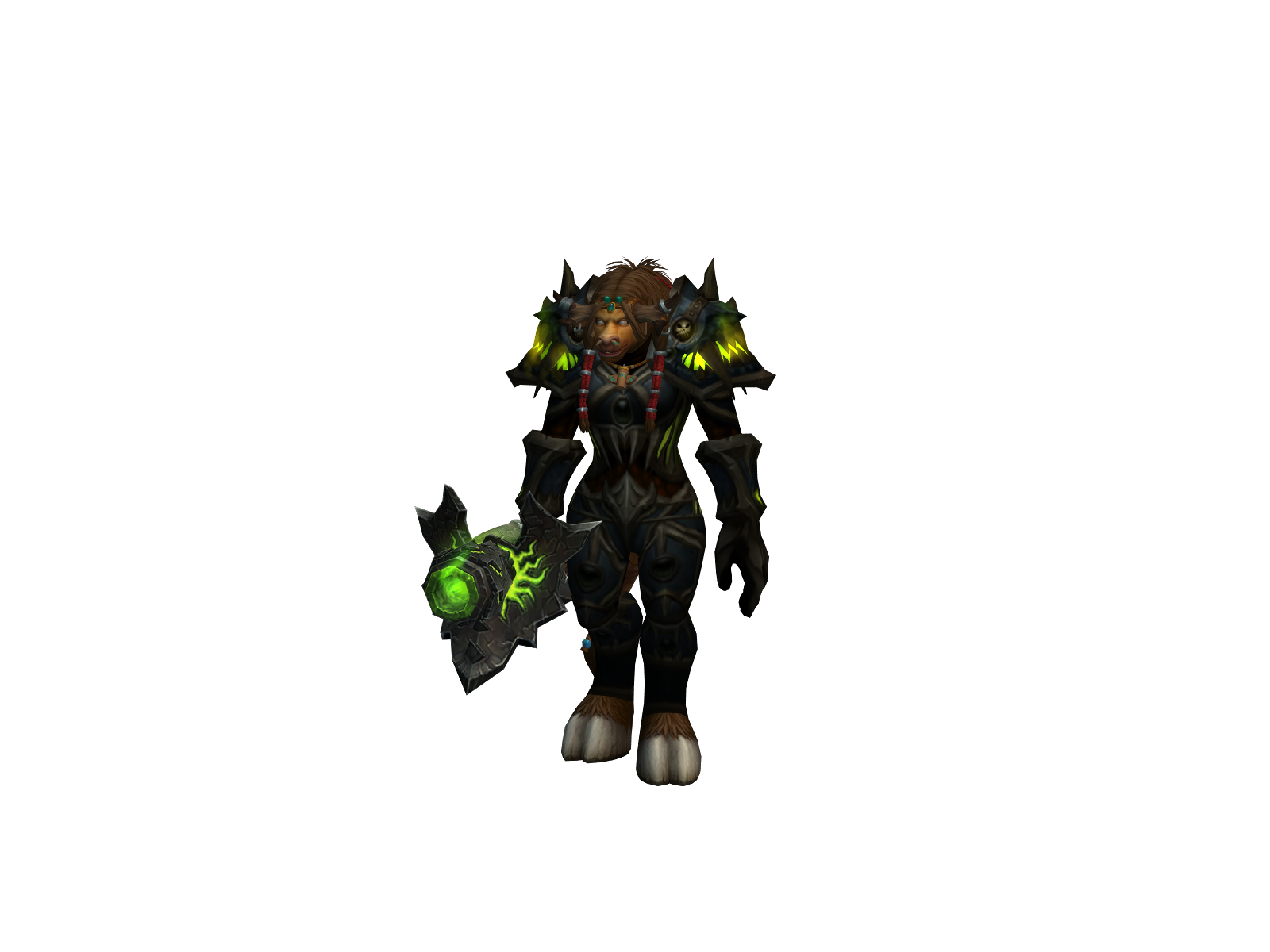 Hêlyew 3D character render