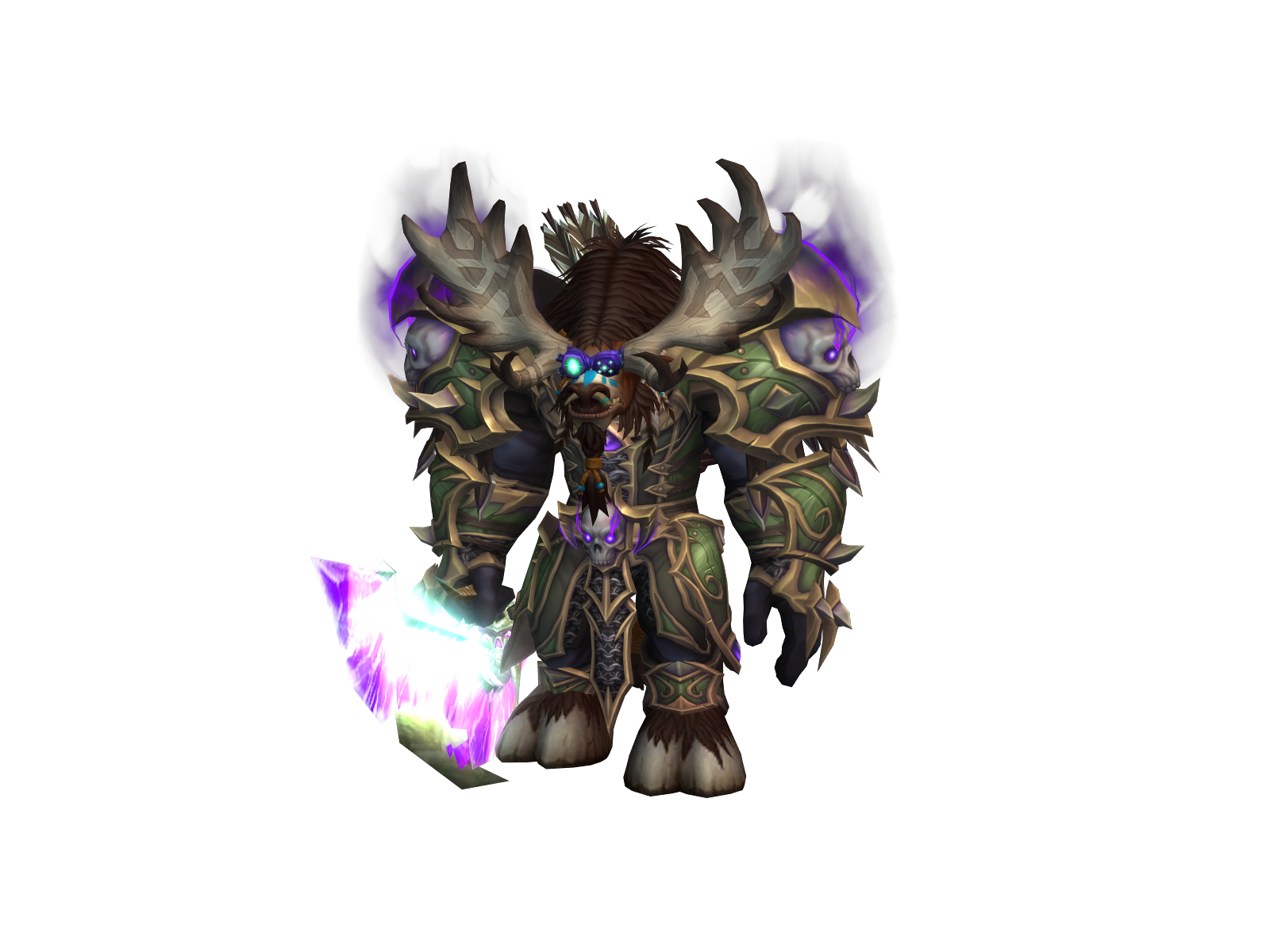 Thorgass 3D character render