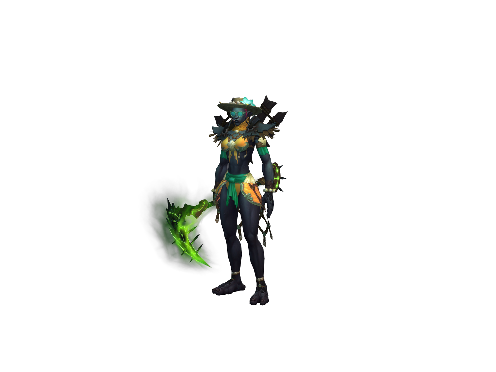 Taelféràl 3D character render