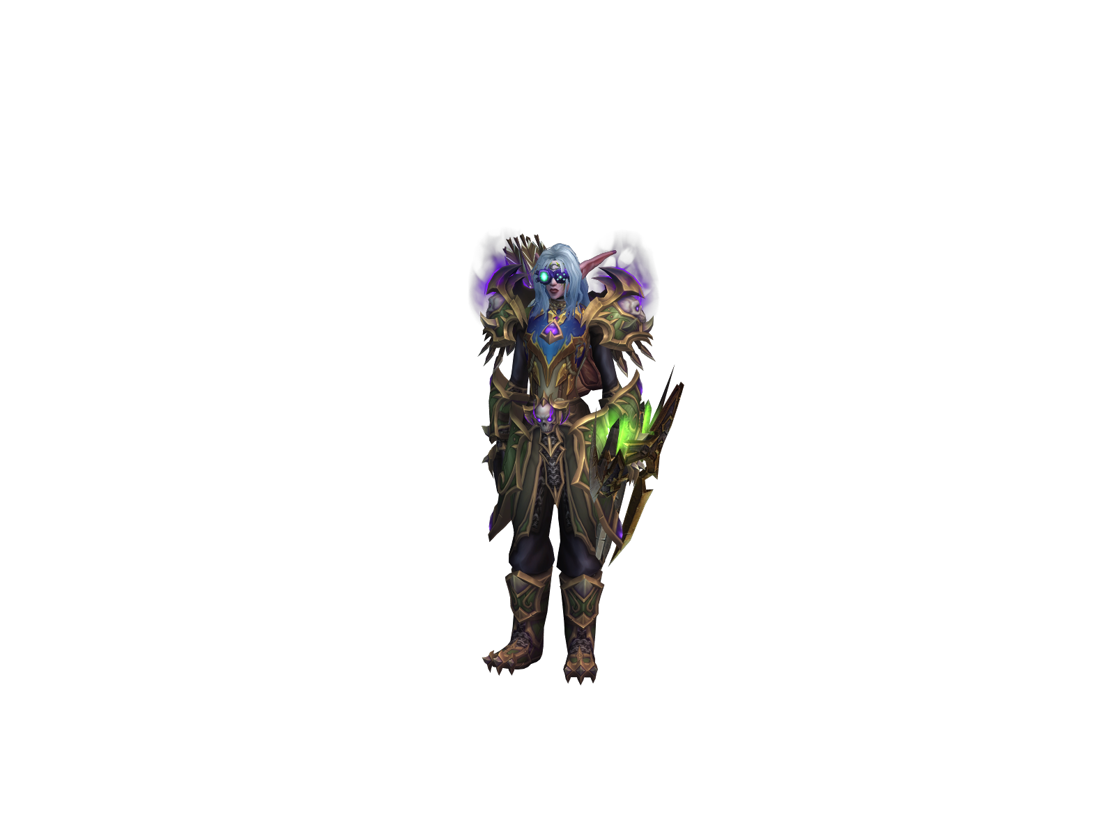 Thorgass 3D character render