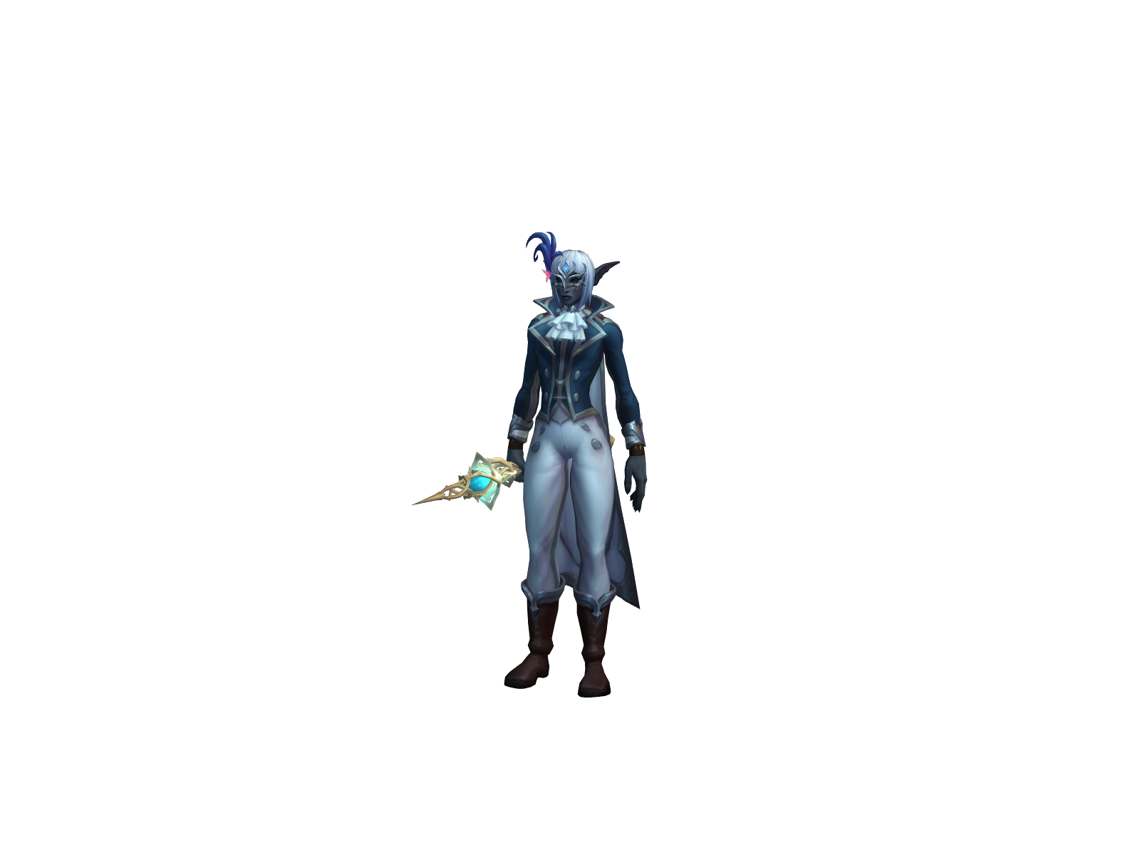 Malagasy 3D character render