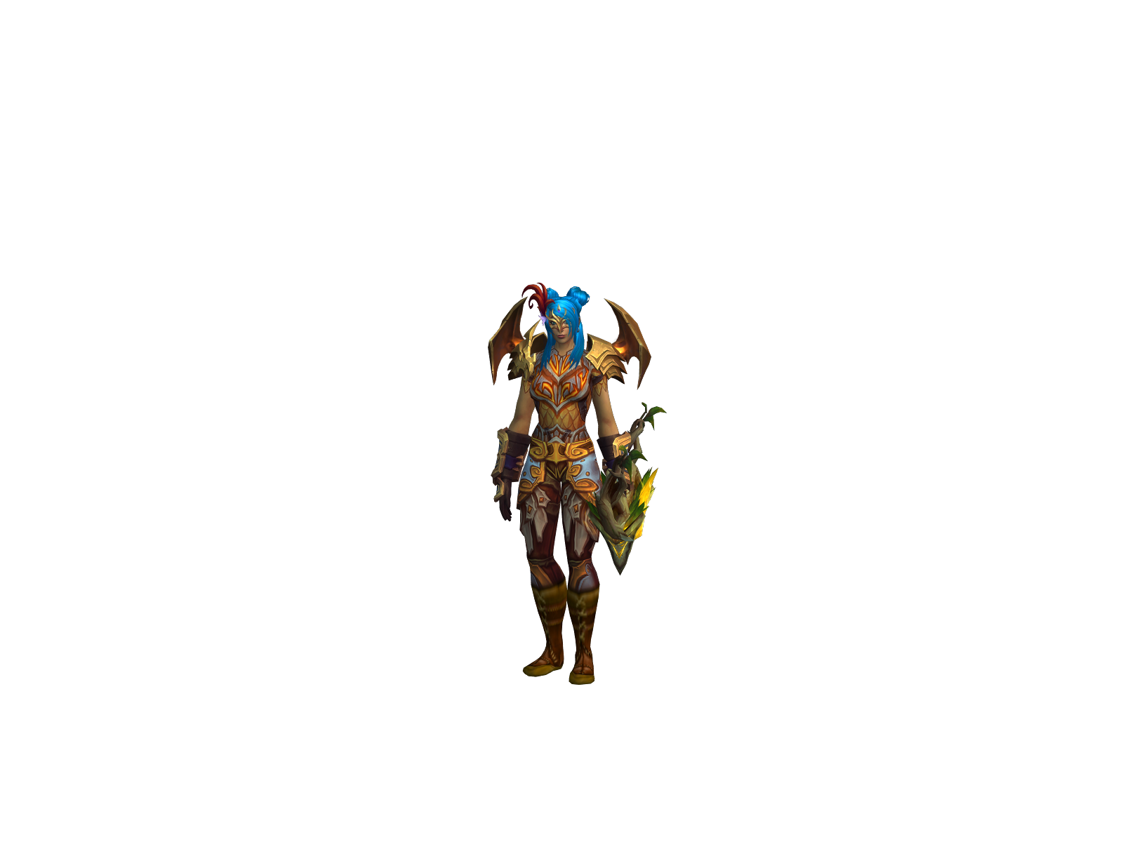 Trinîtå 3D character render