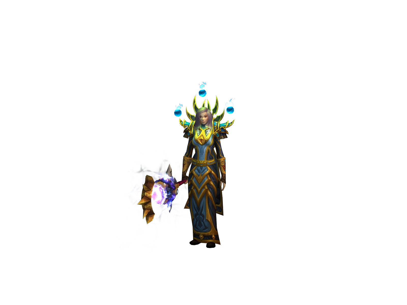 Negylock 3D character render