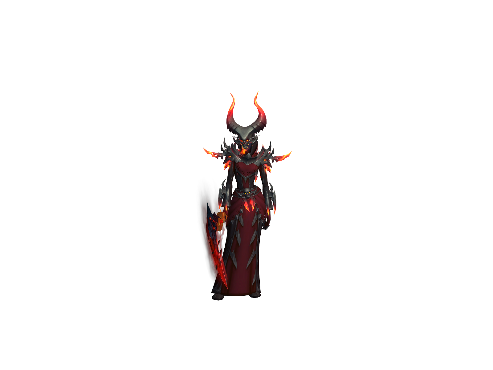 Nërià 3D character render