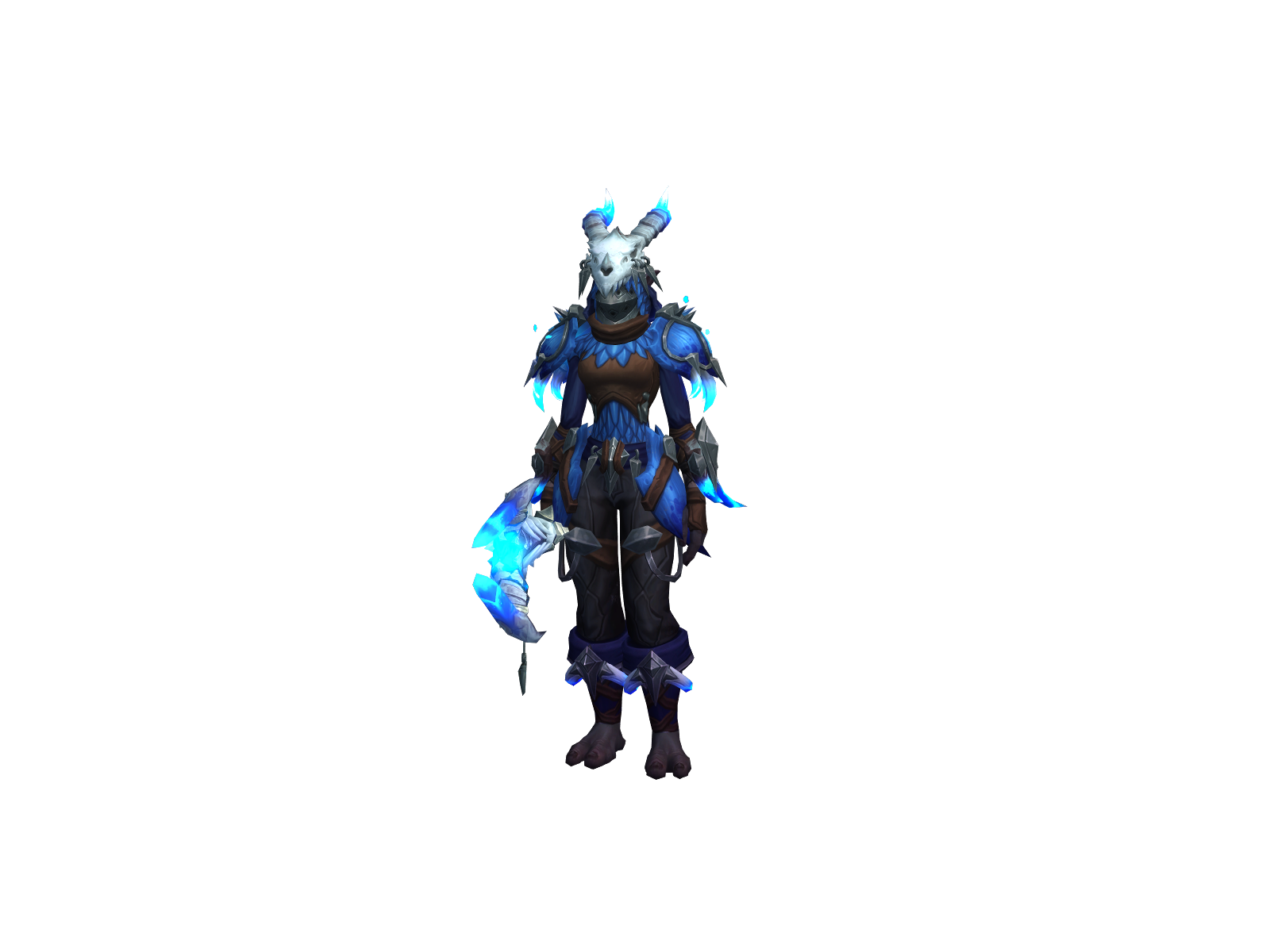 Lilløù 3D character render
