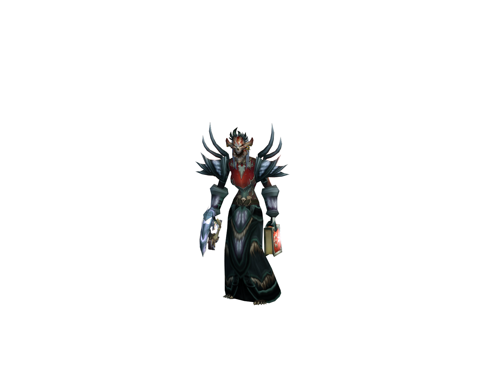 Dølypräne 3D character render