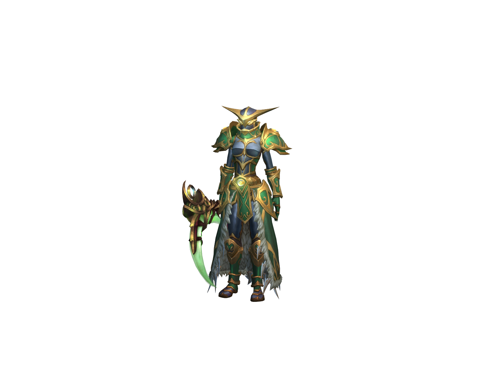 Maforêt 3D character render