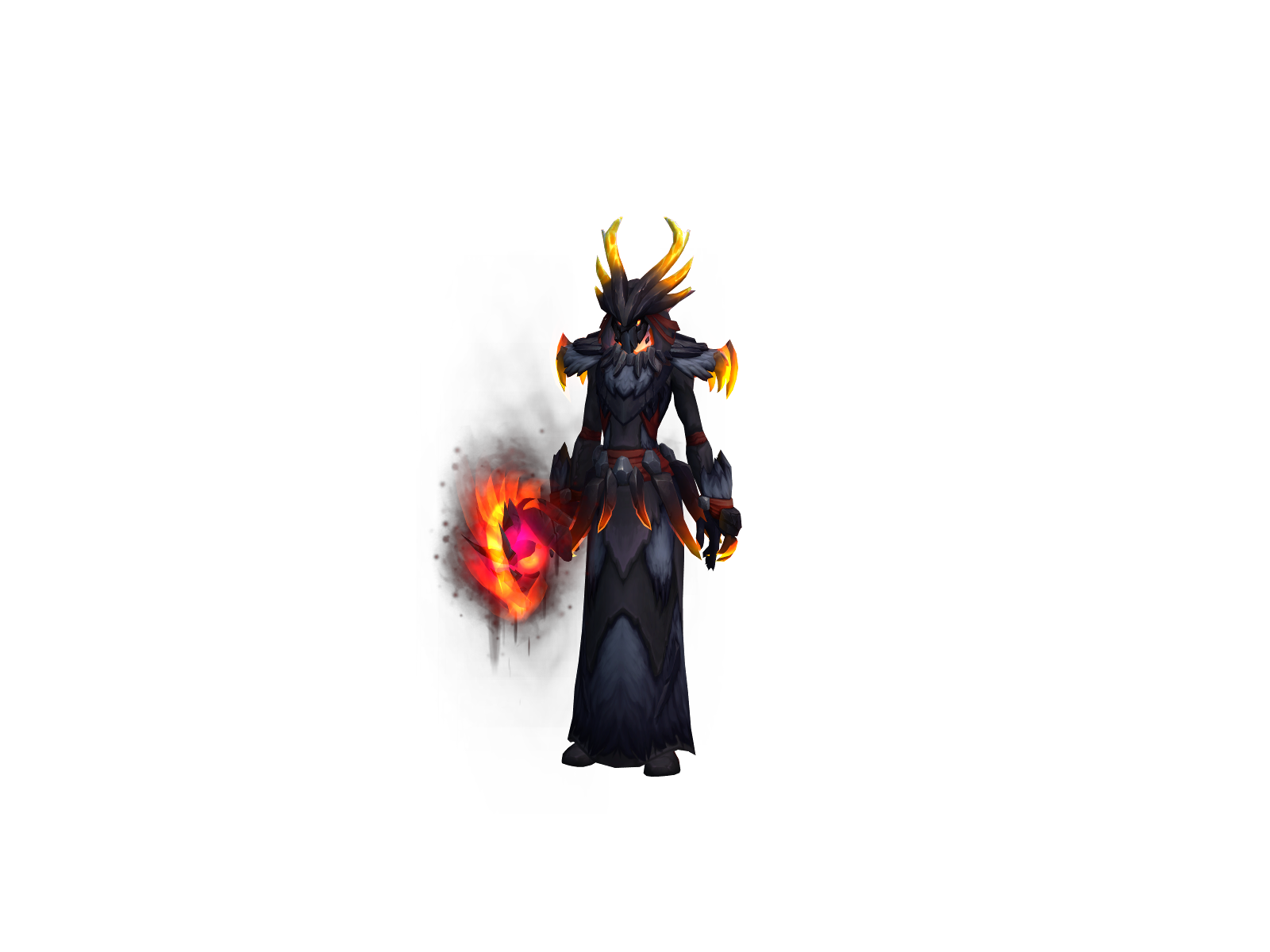 Nyndràa 3D character render