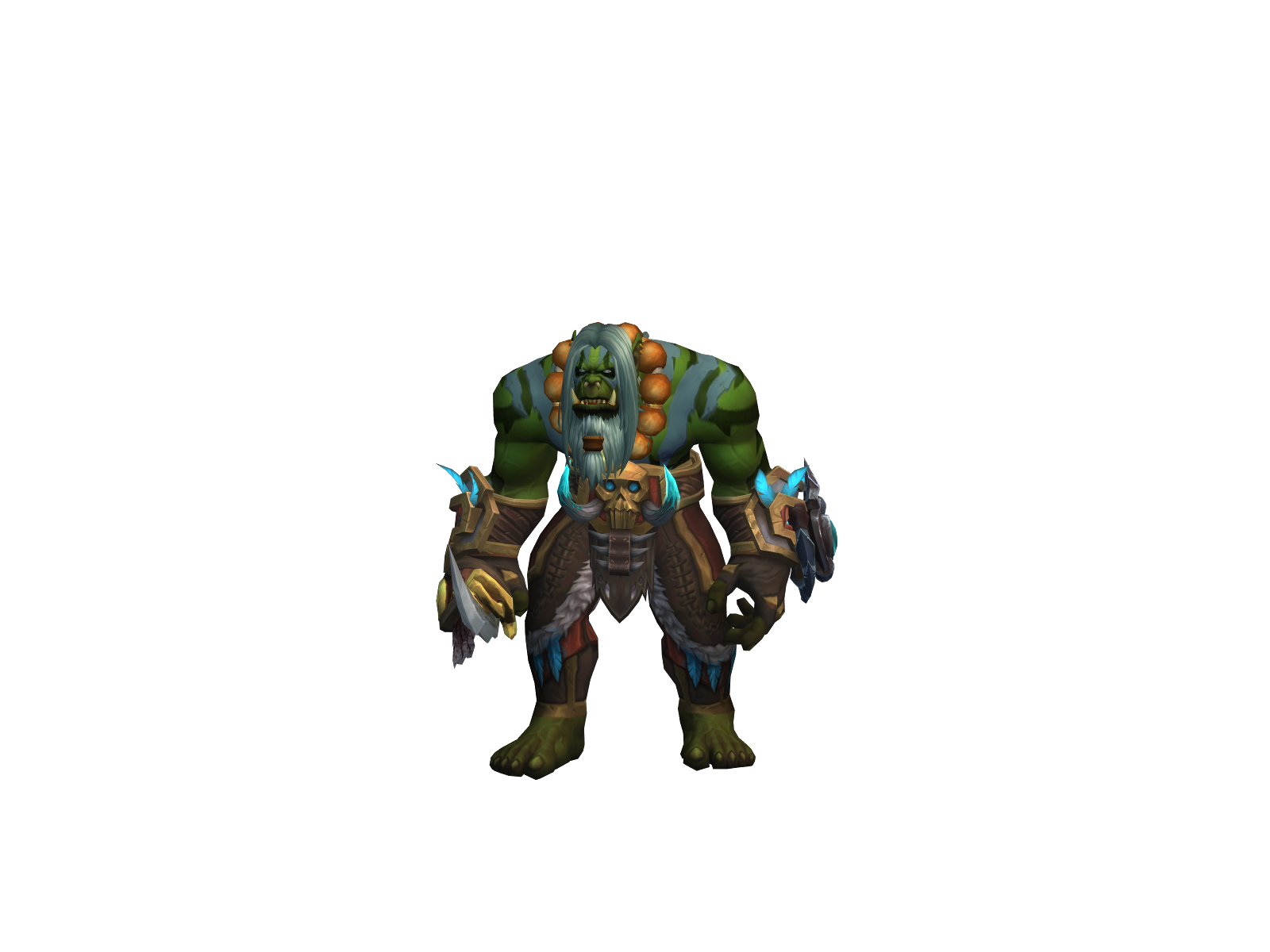 Shamian 3D character render