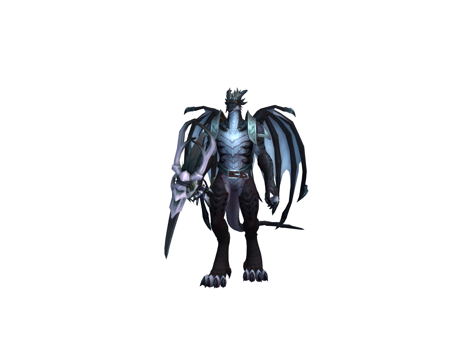 Rotissed 3D character render
