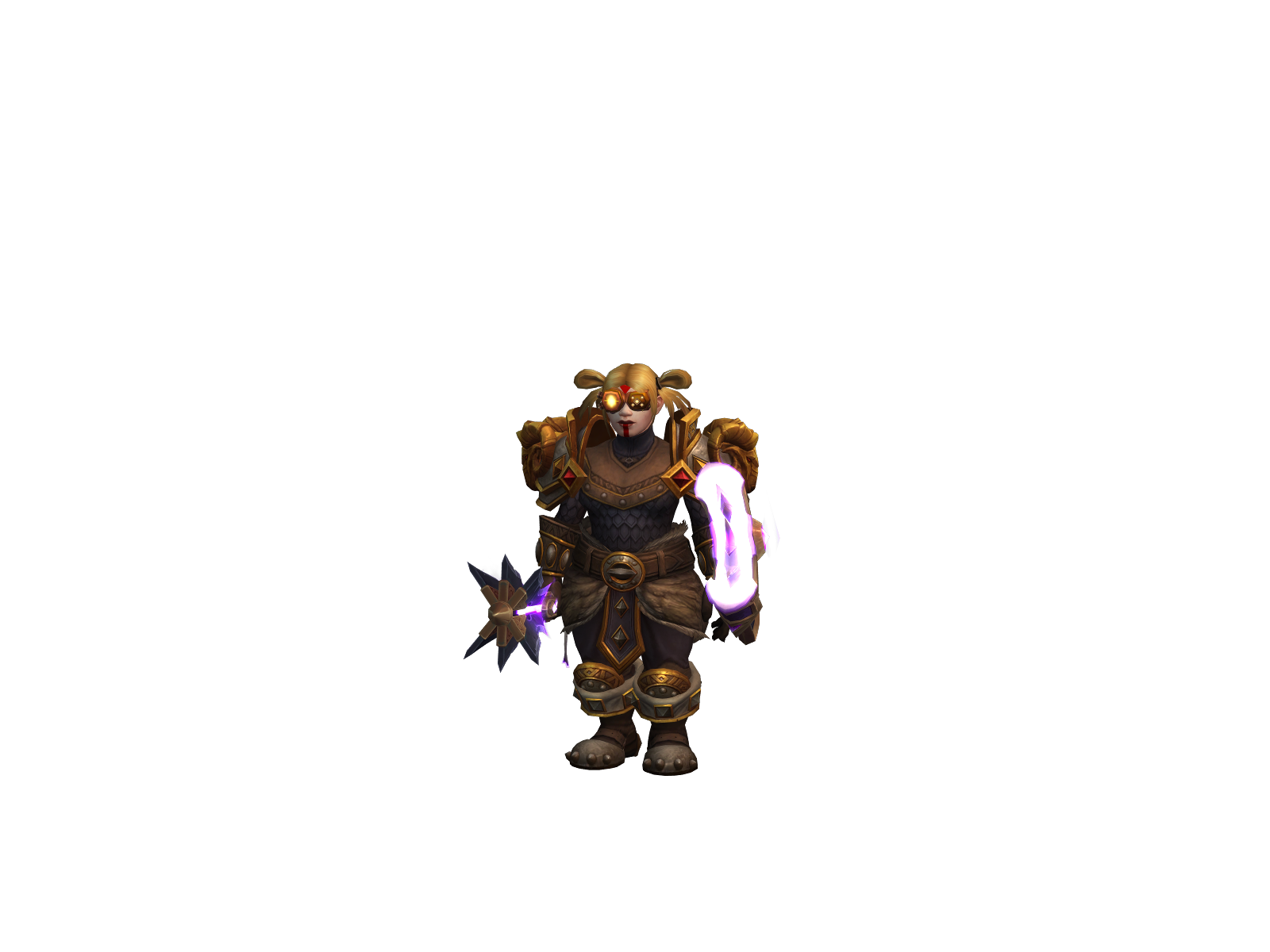 Eldwarf 3D character render