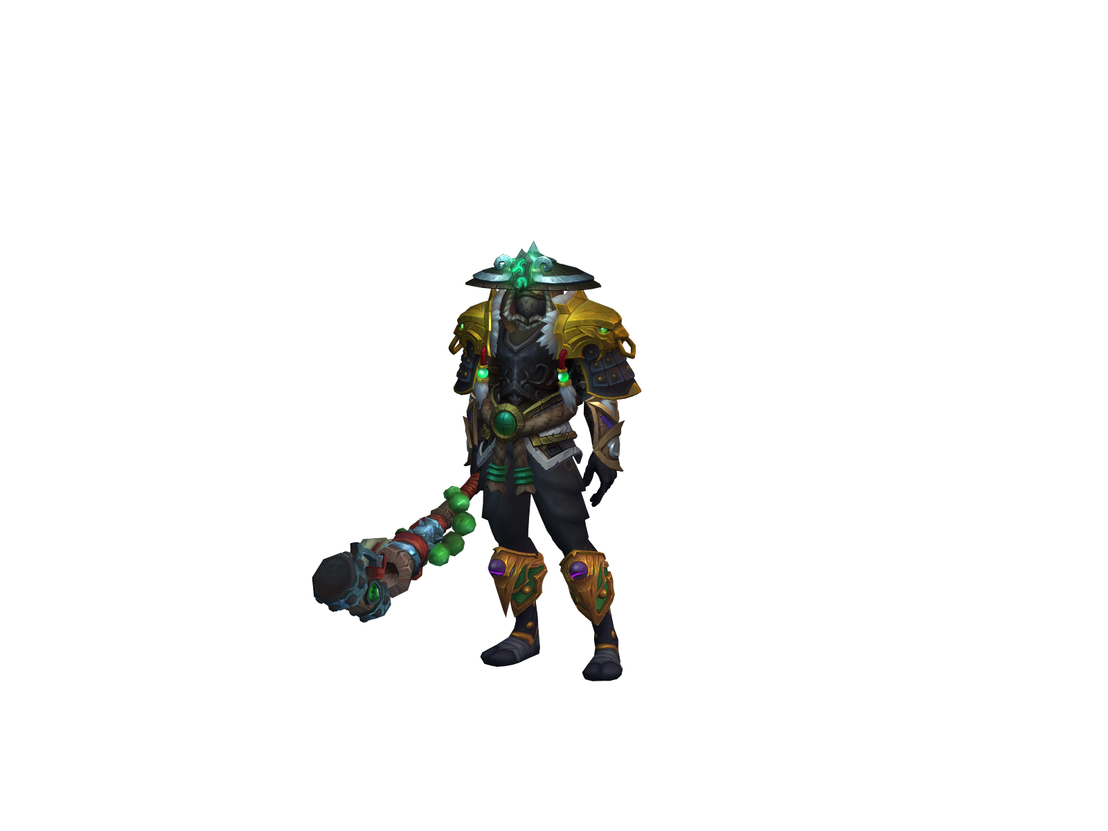 Duang 3D character render
