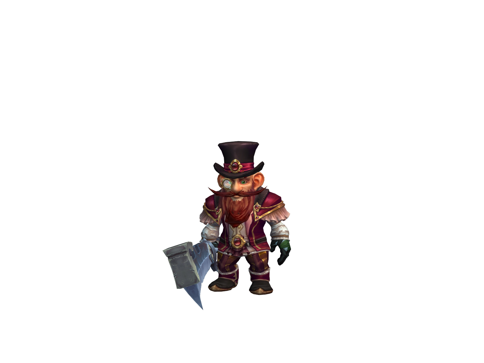 Leywar 3D character render
