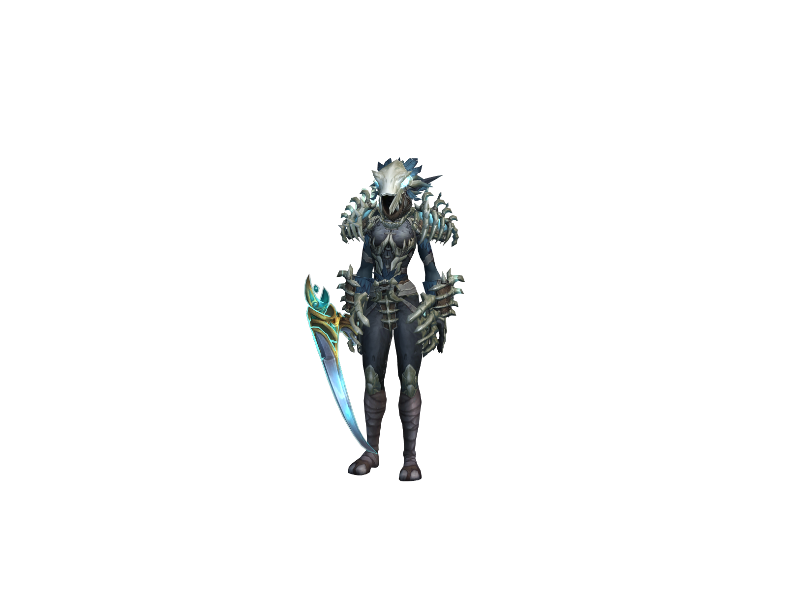 Nuggs 3D character render