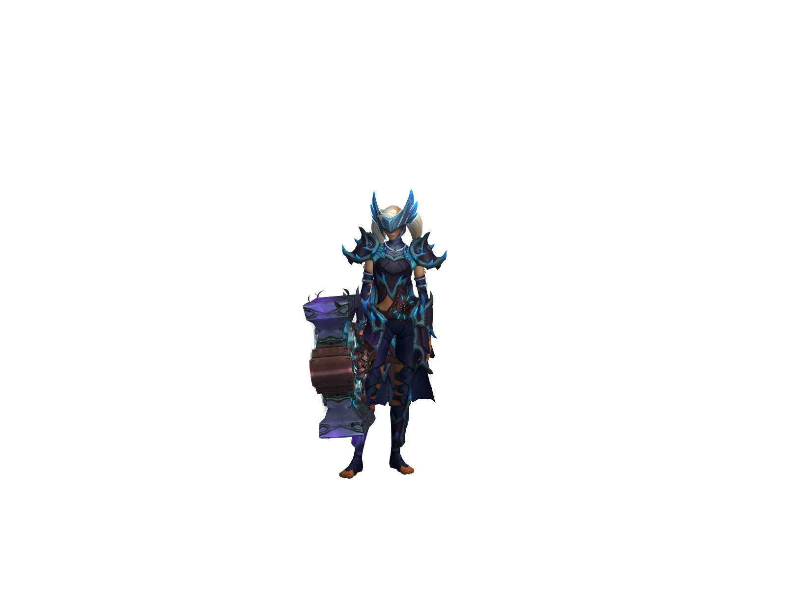 Scrimdæll 3D character render