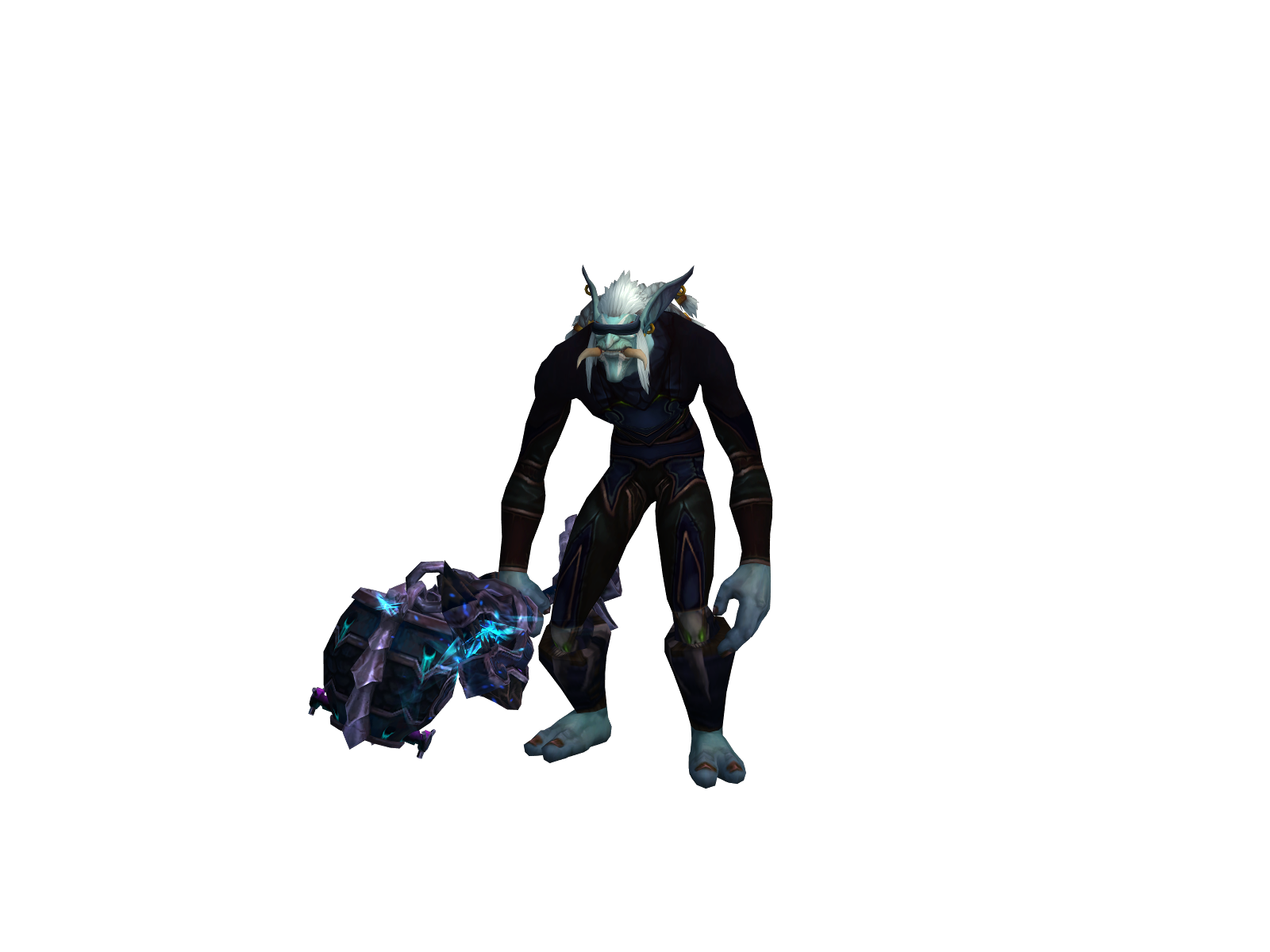 Zubaji 3D character render