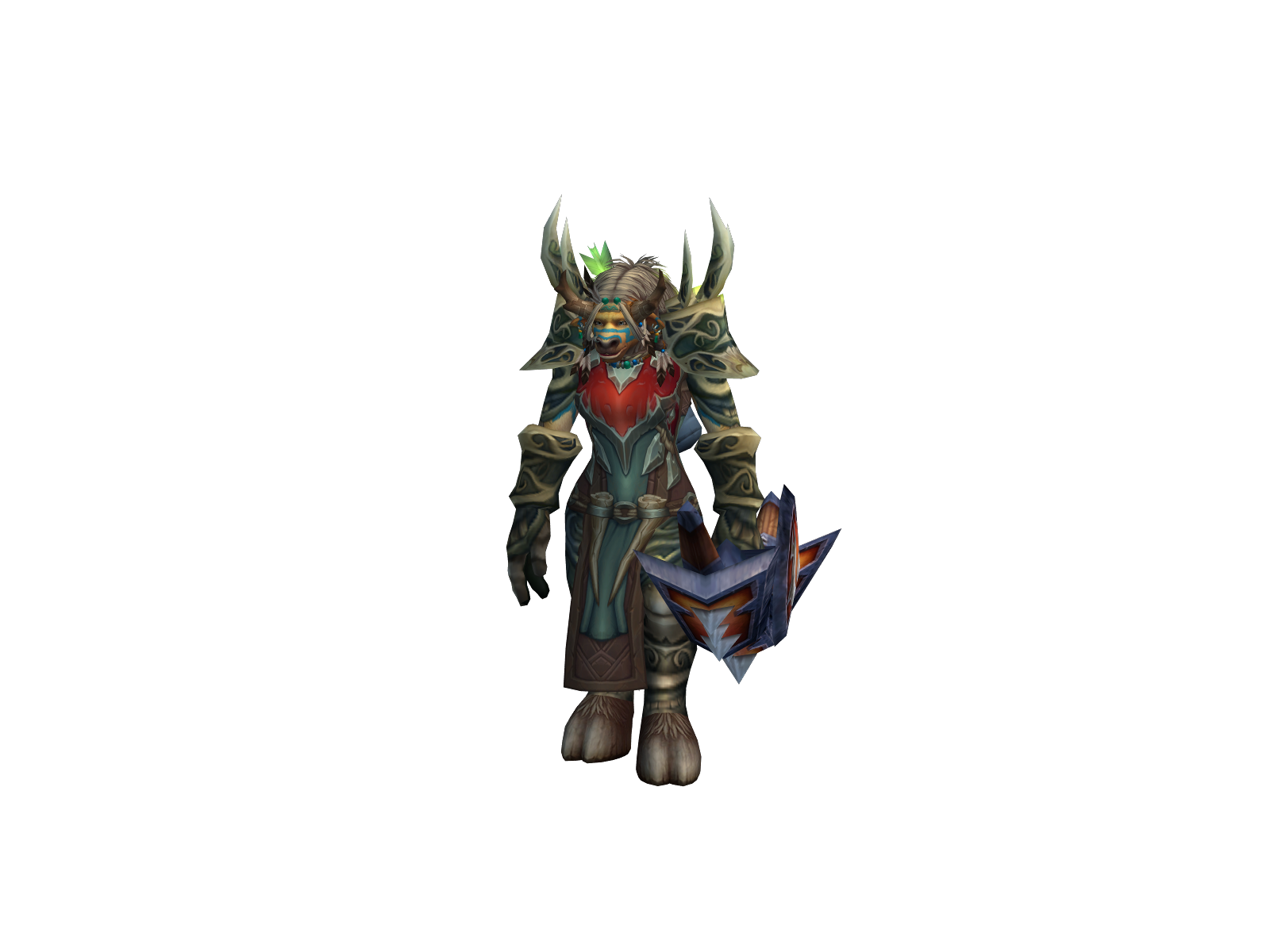 Cotedeboeûf 3D character render