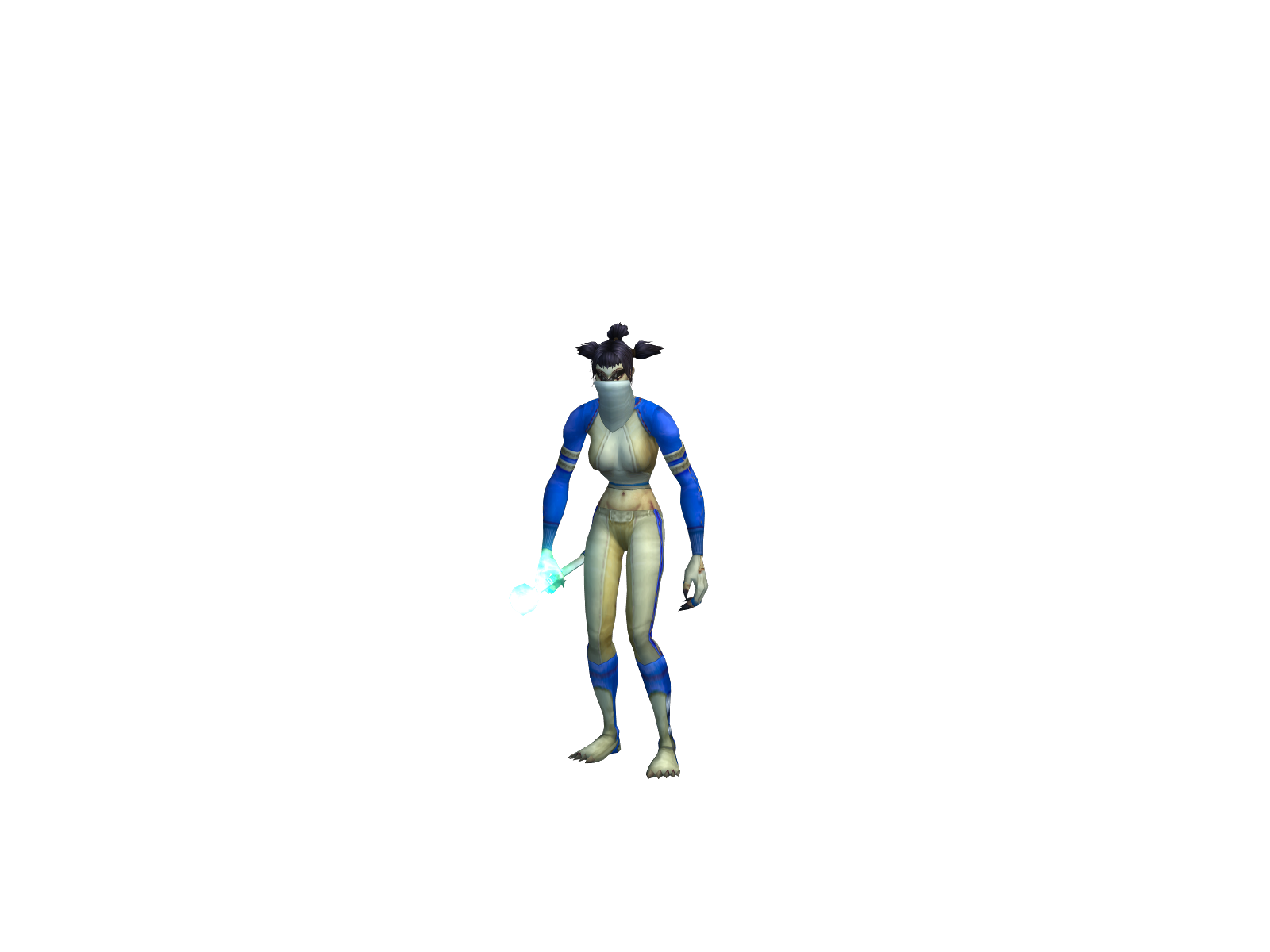 Izî 3D character render