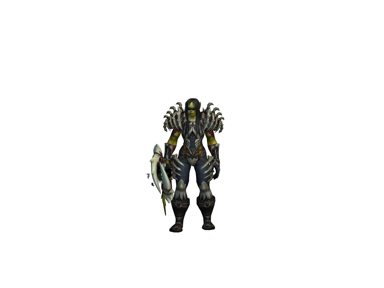 qzx 3D character render