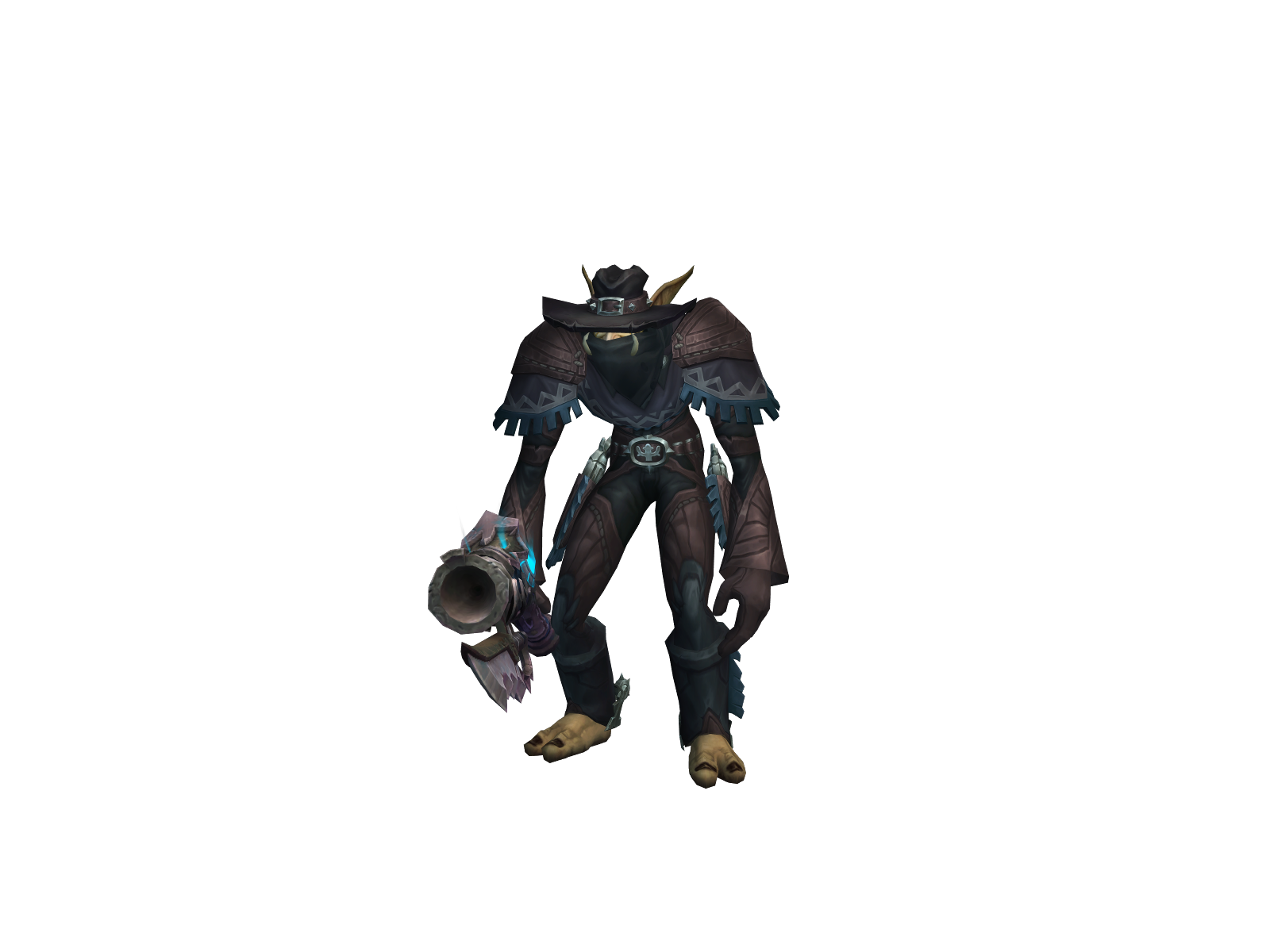 Zénax 3D character render