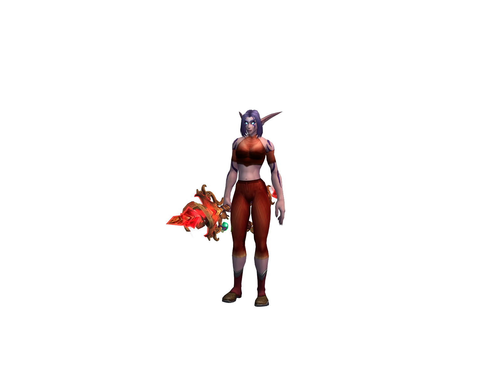 Asulyà 3D character render