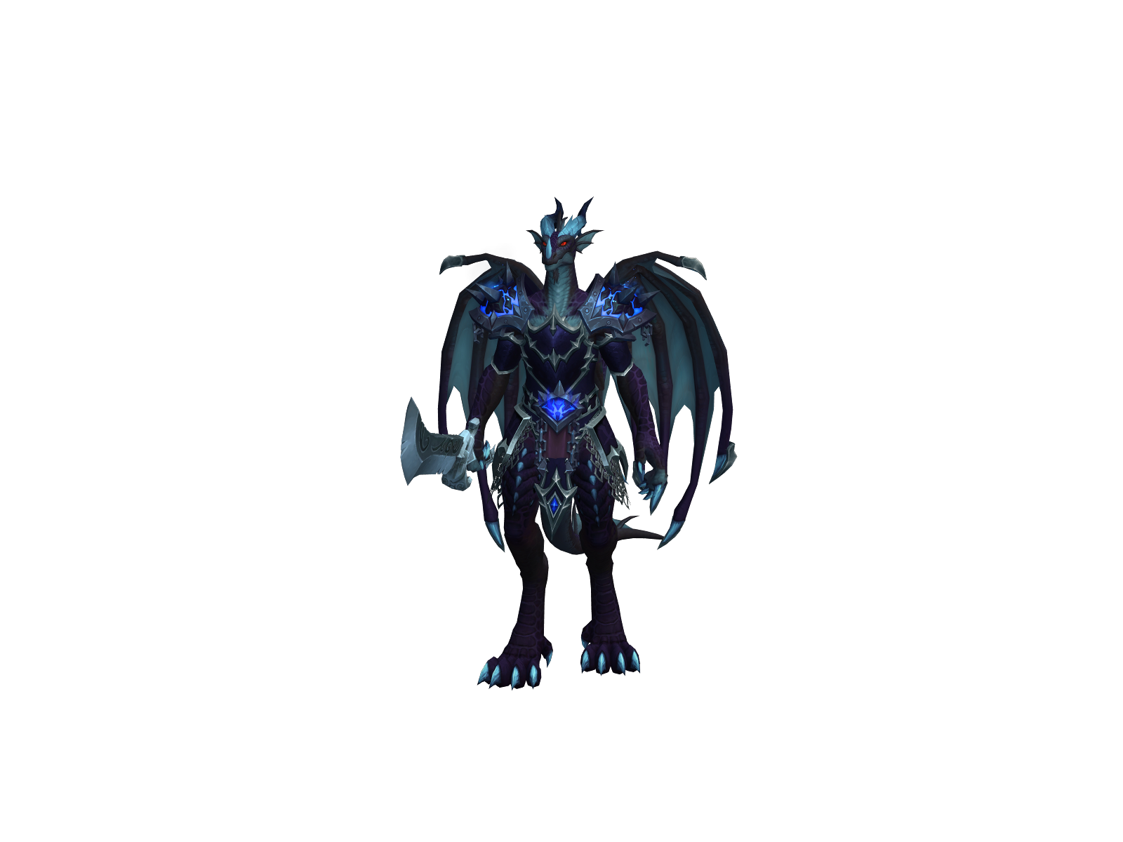 Scyän 3D character render