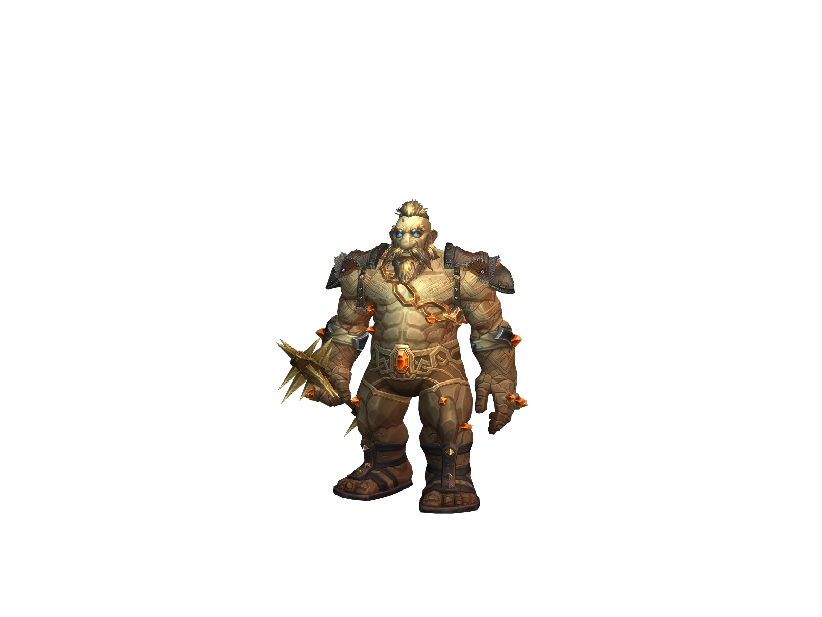 Viscabarça 3D character render