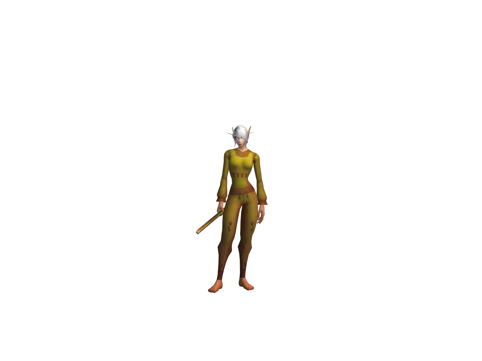 Alphonsw 3D character render