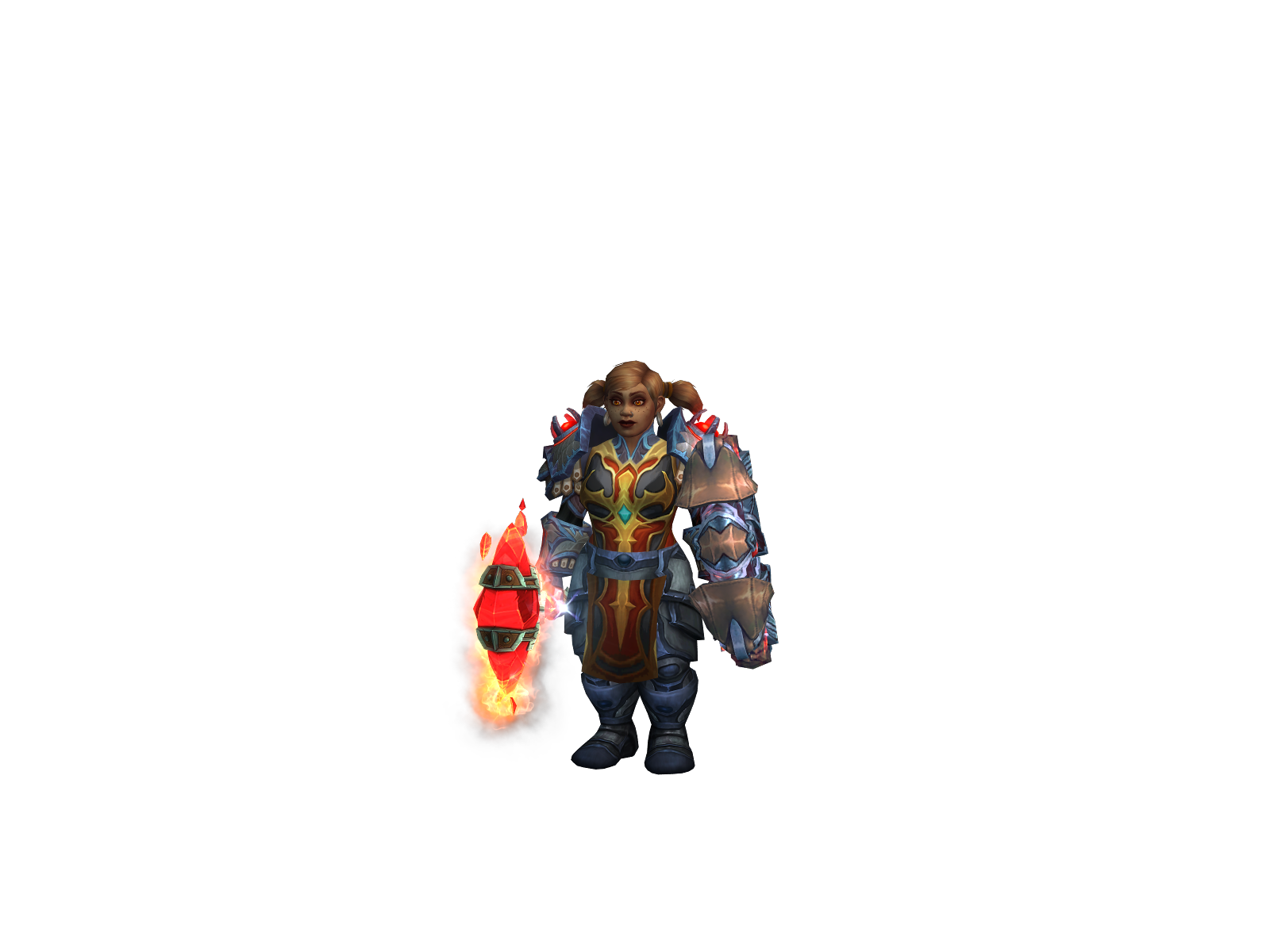 Niama 3D character render