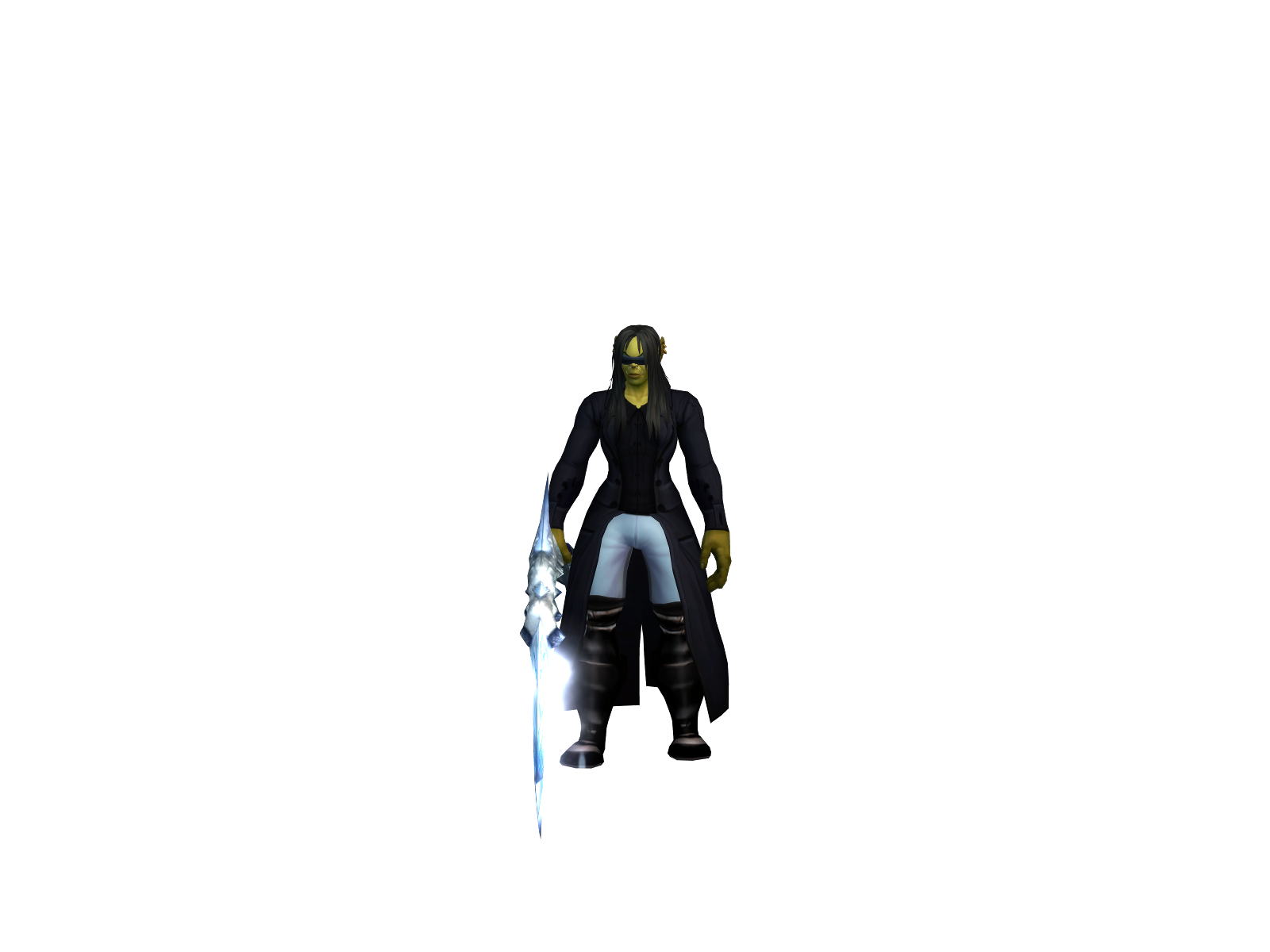 Hâlsey 3D character render