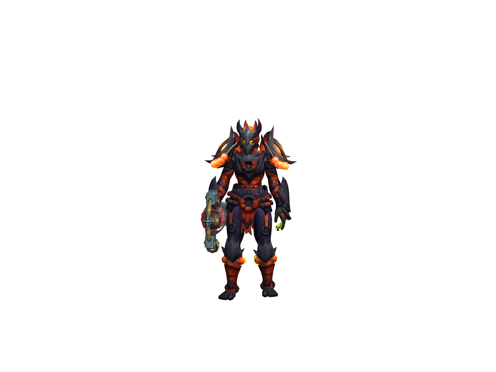 Paukeymon 3D character render