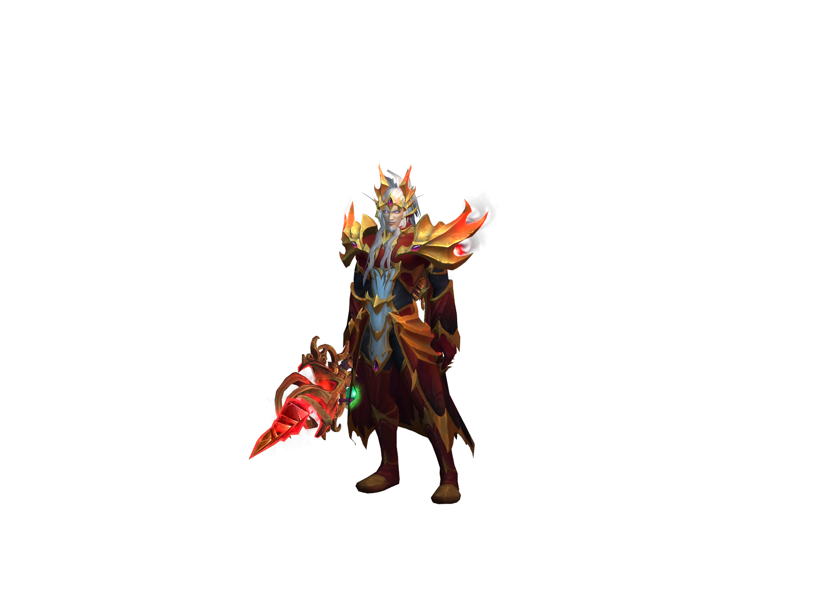 Mîthrandir 3D character render