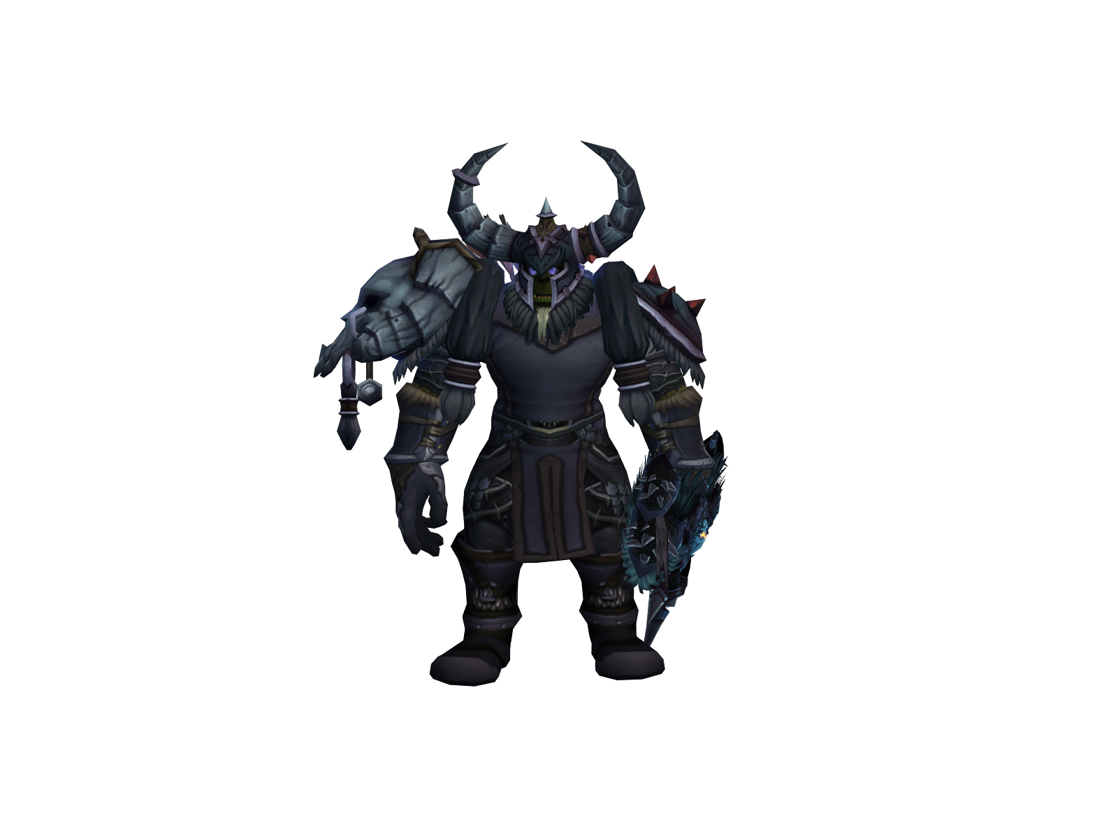 Sixpackgødx 3D character render