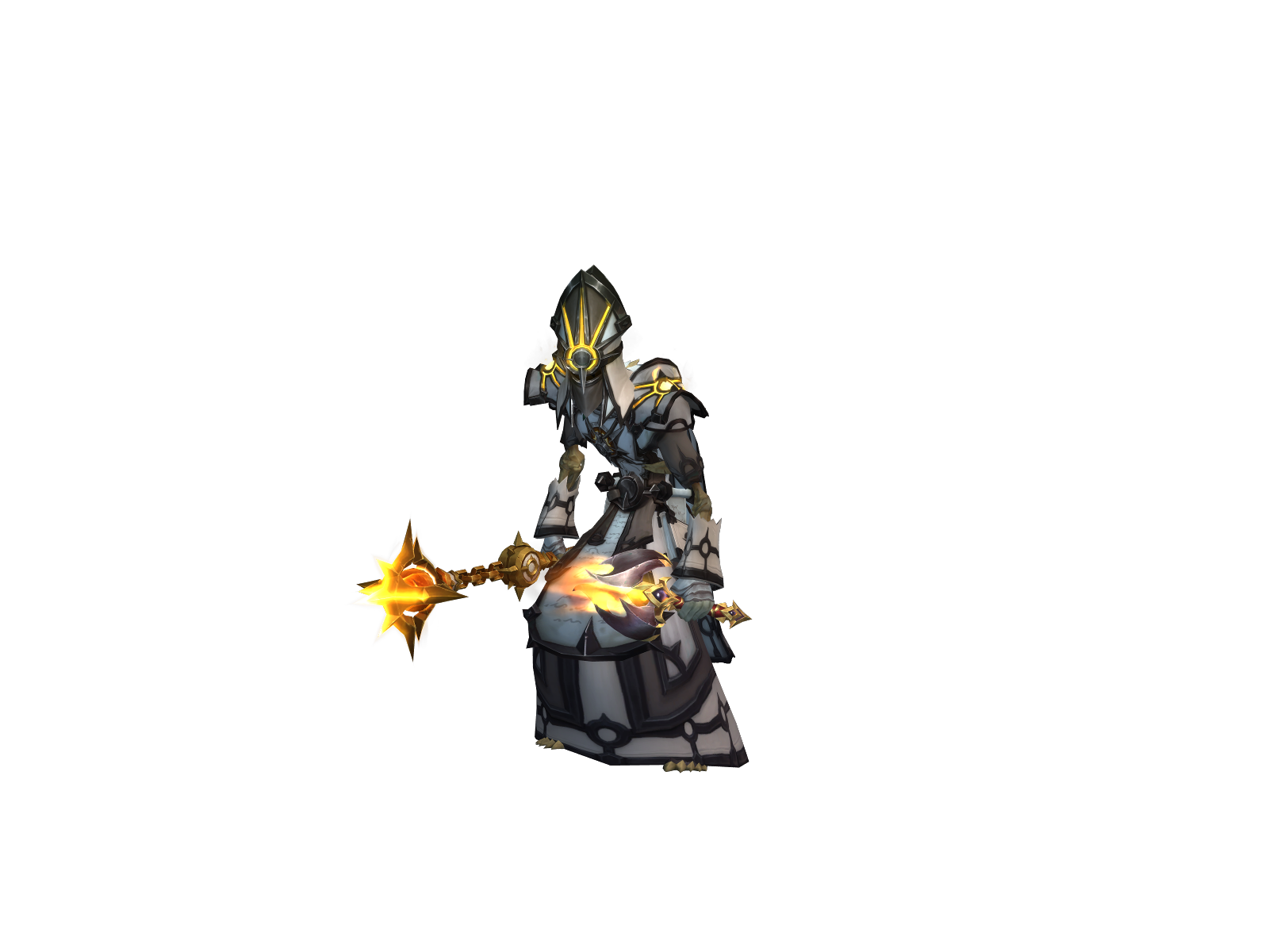 Sacerdos 3D character render