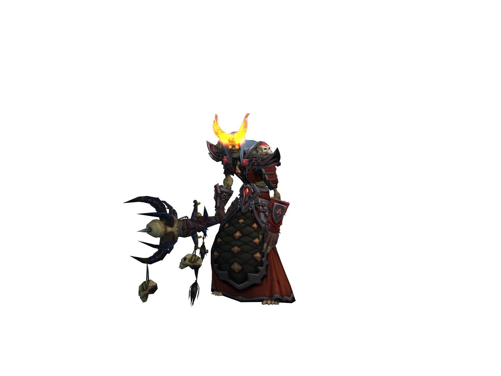 Draugô 3D character render