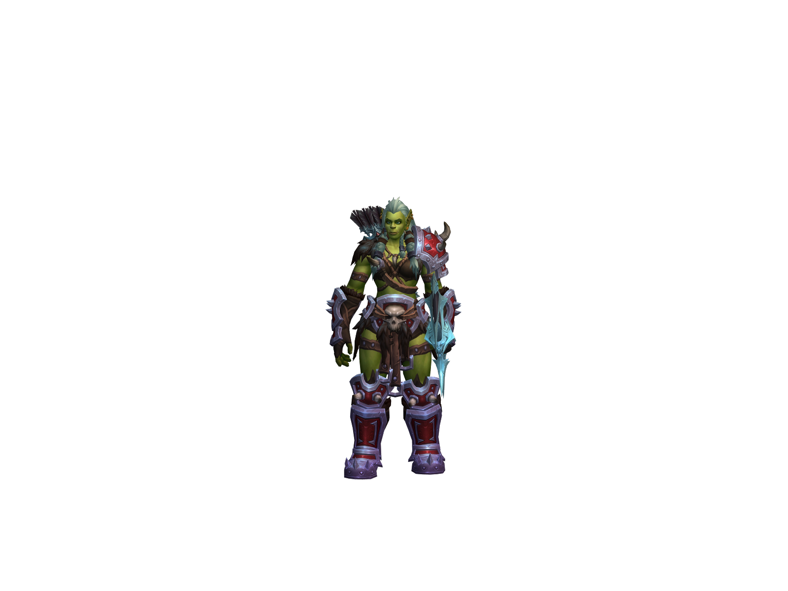 Mageladin 3D character render