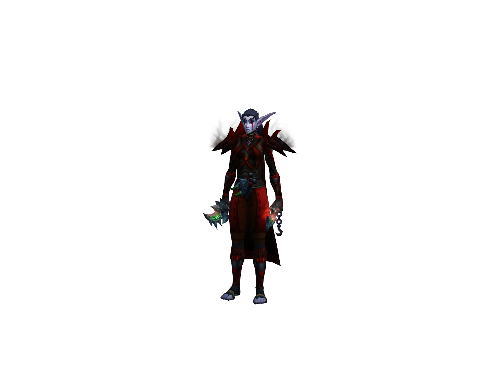 Scyån 3D character render