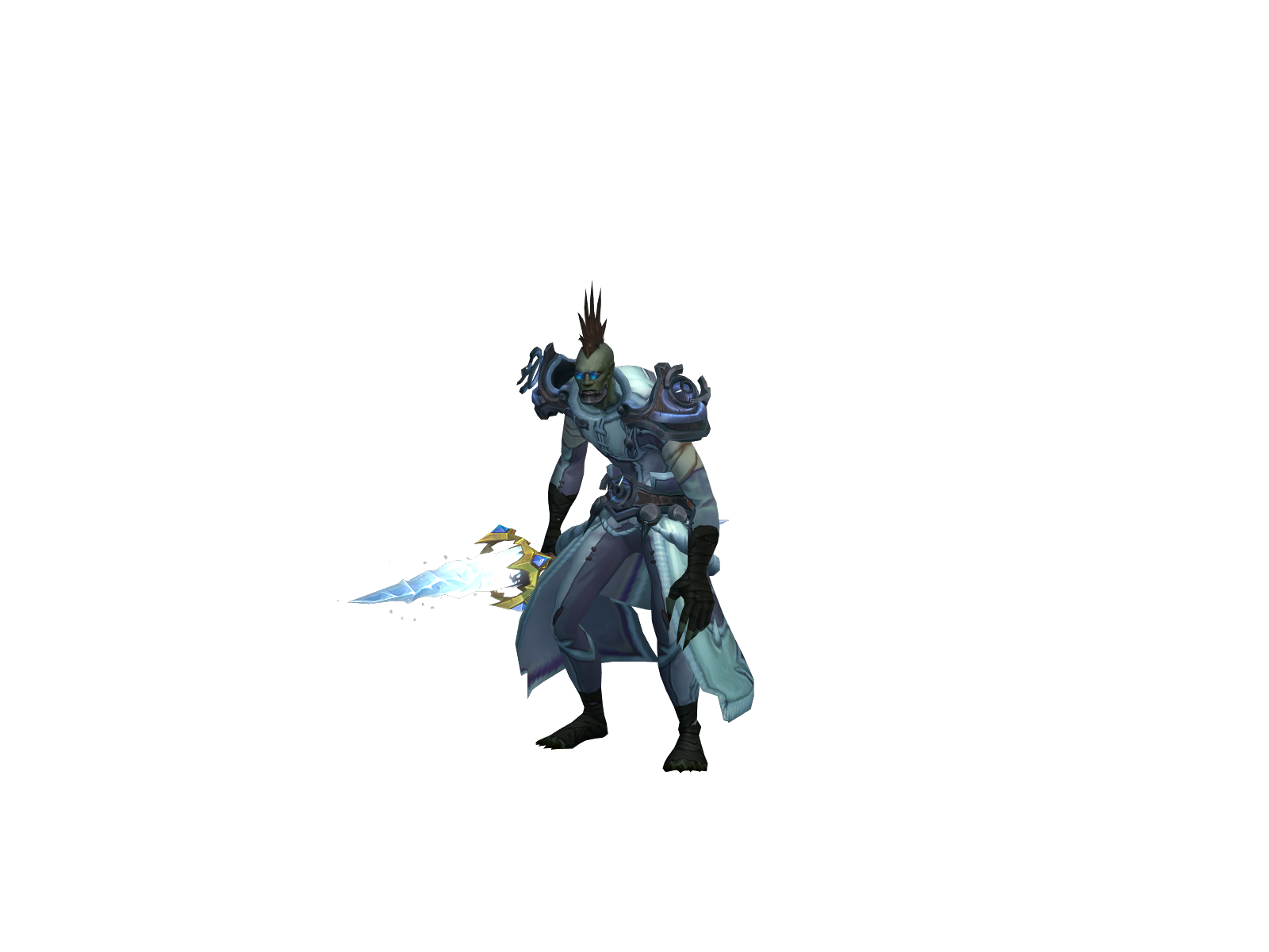 Rico 3D character render
