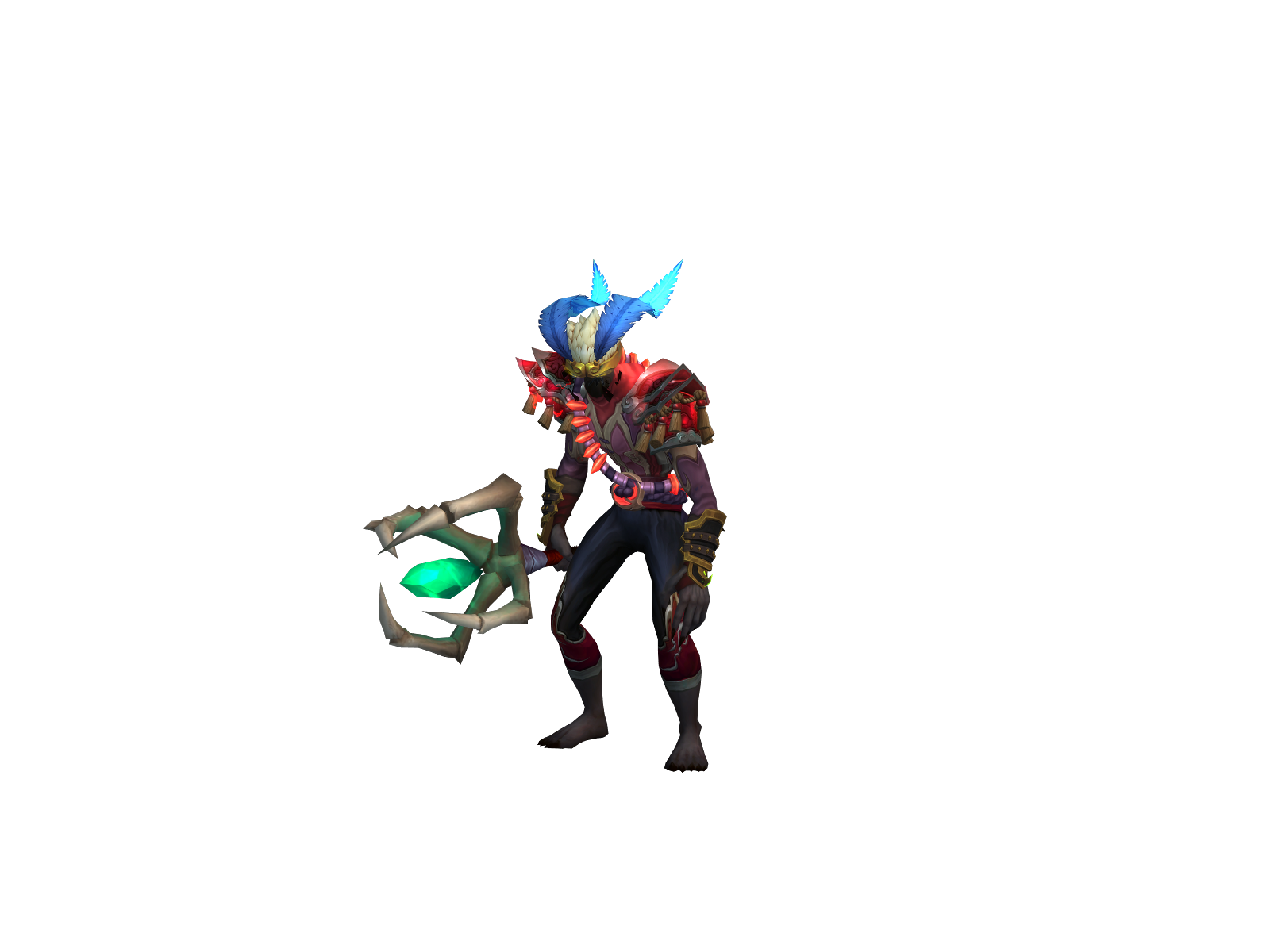 Verybadmonk 3D character render