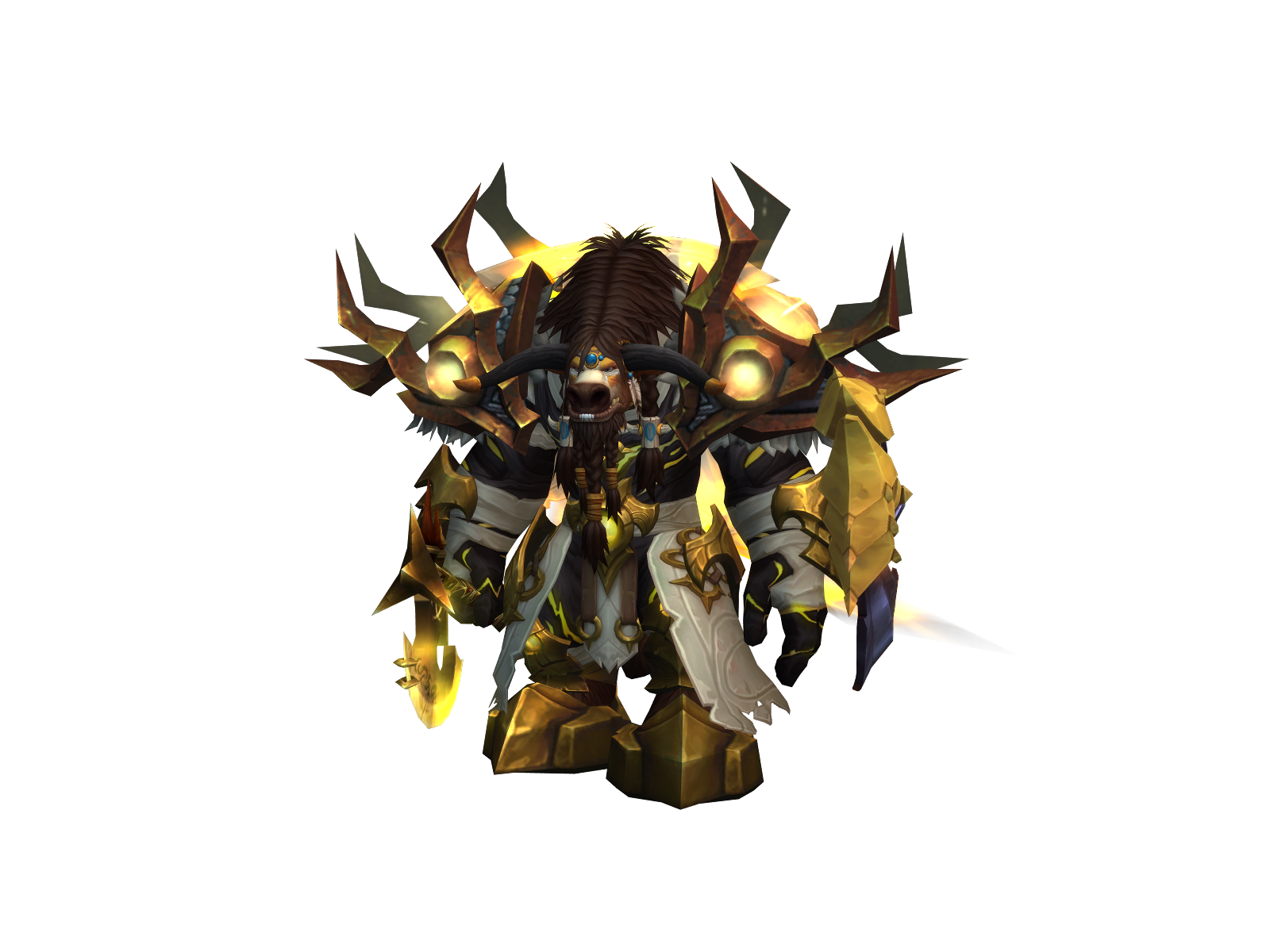Thundersoul 3D character render