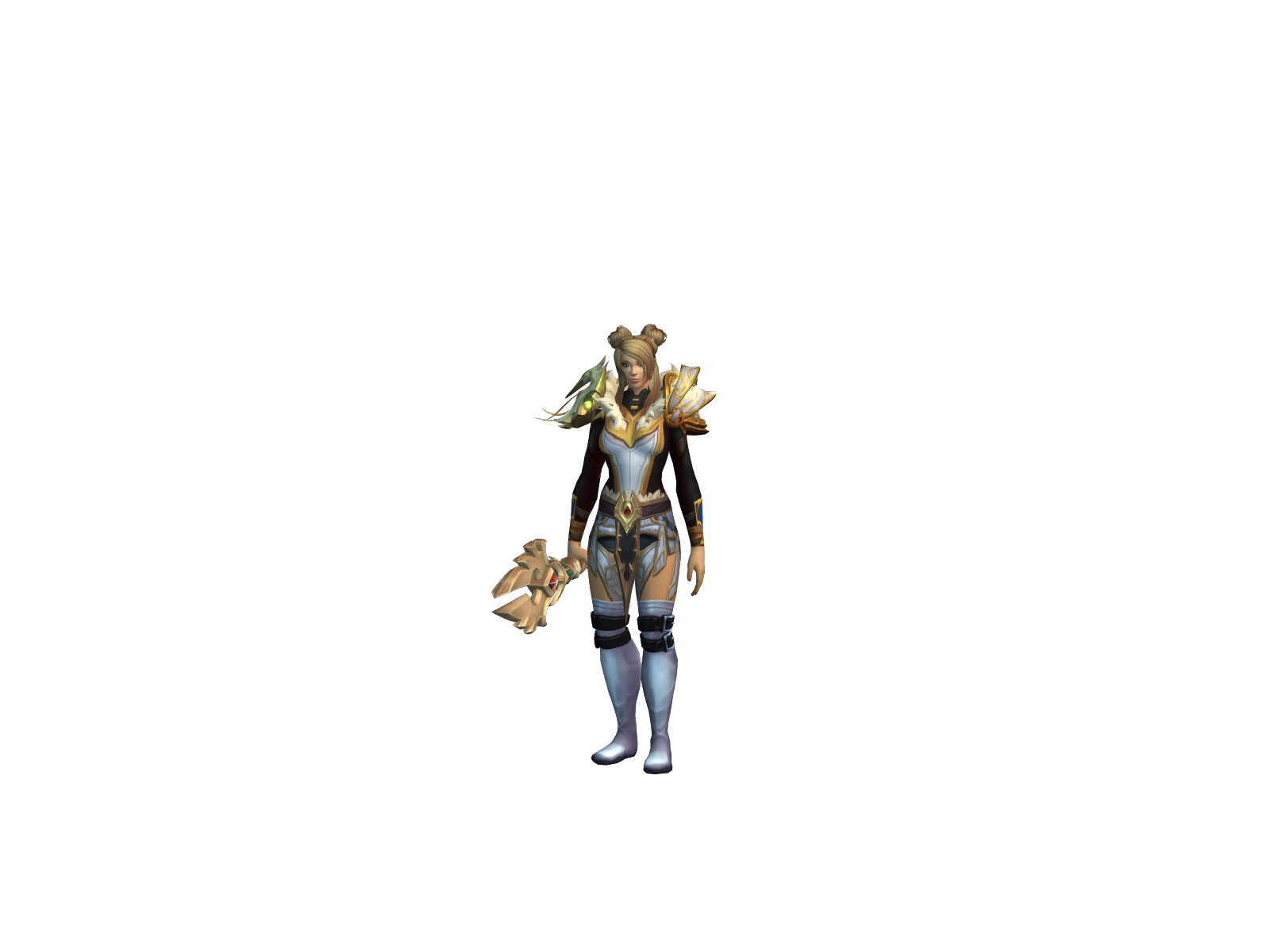 Rileyqt 3D character render