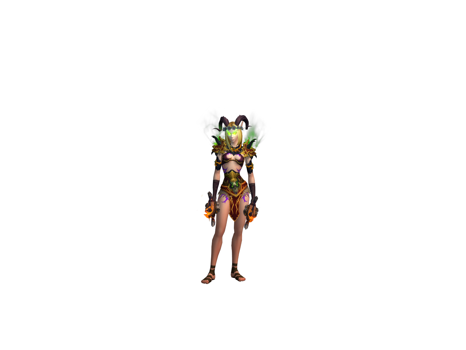 Aenseidhe 3D character render