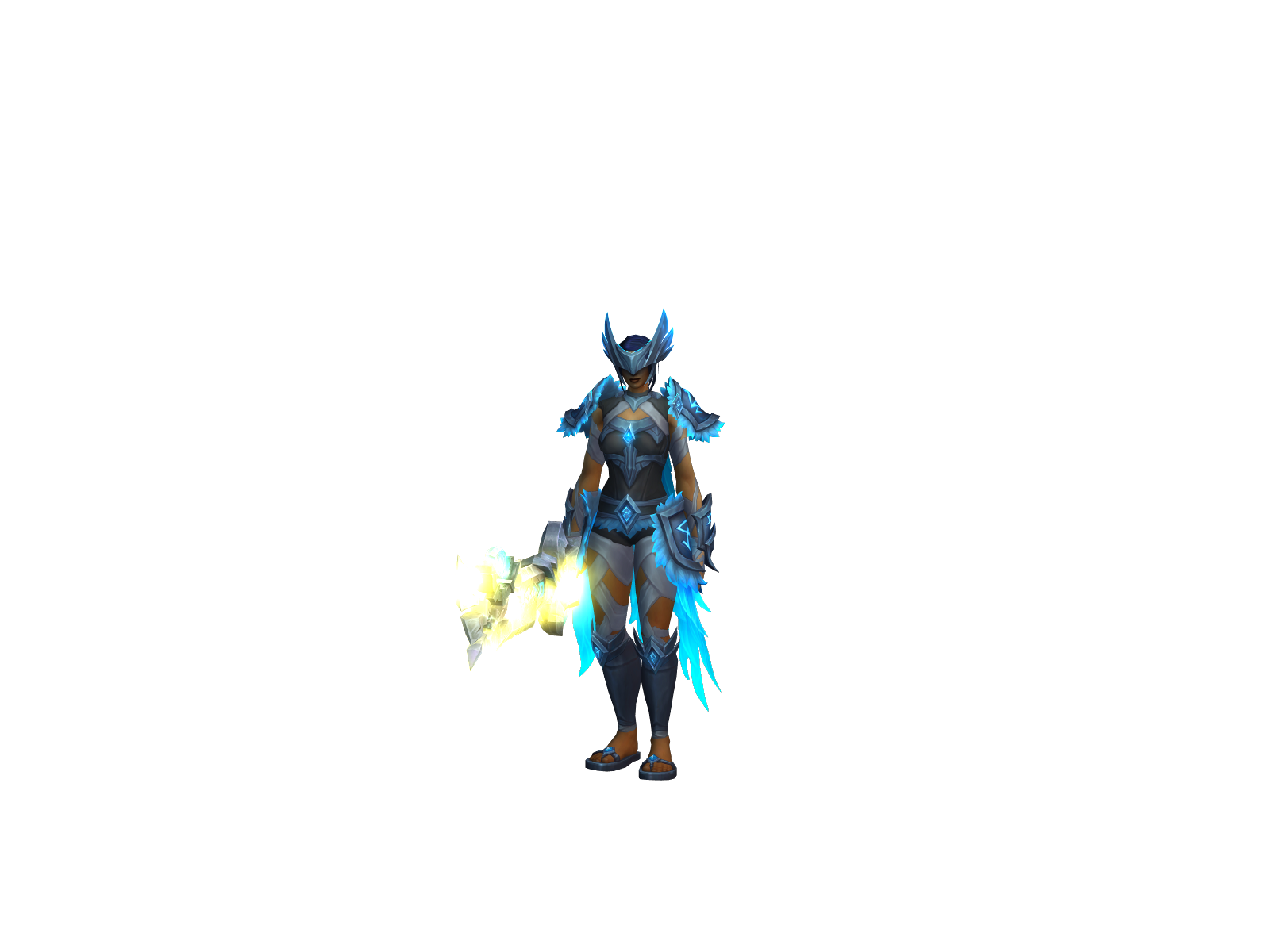 Galaycia 3D character render
