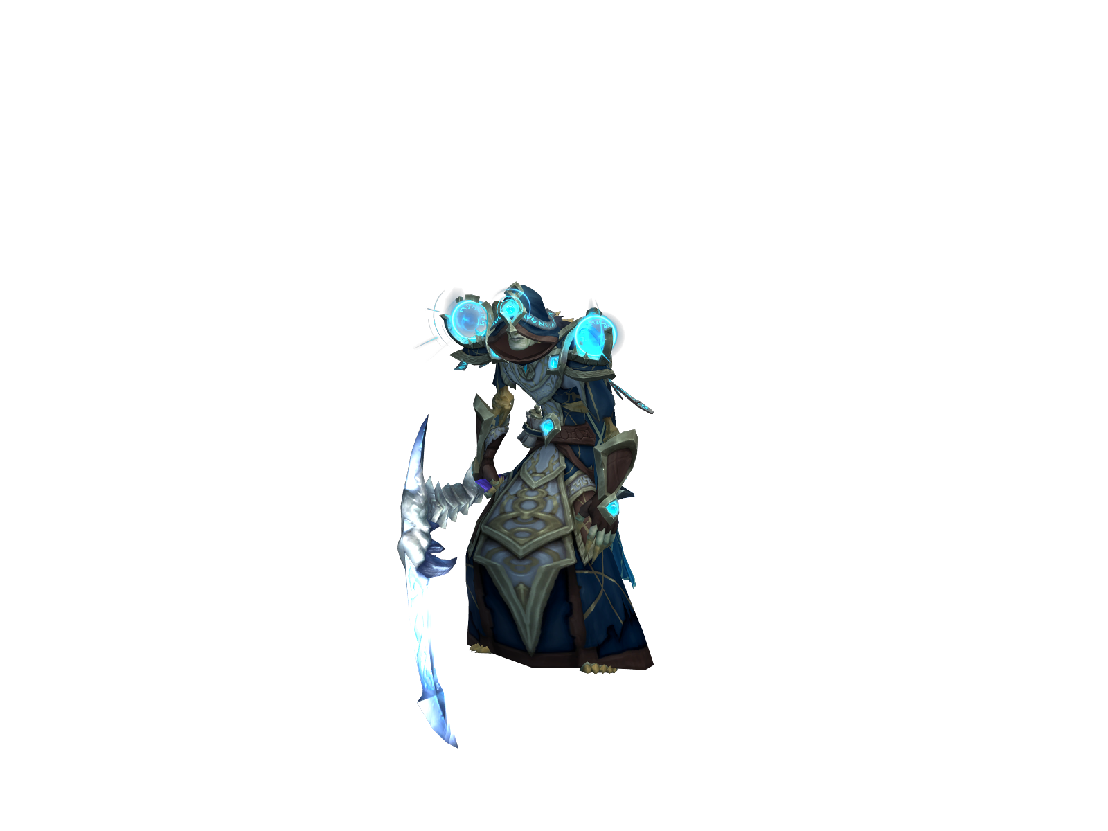 Rambau 3D character render