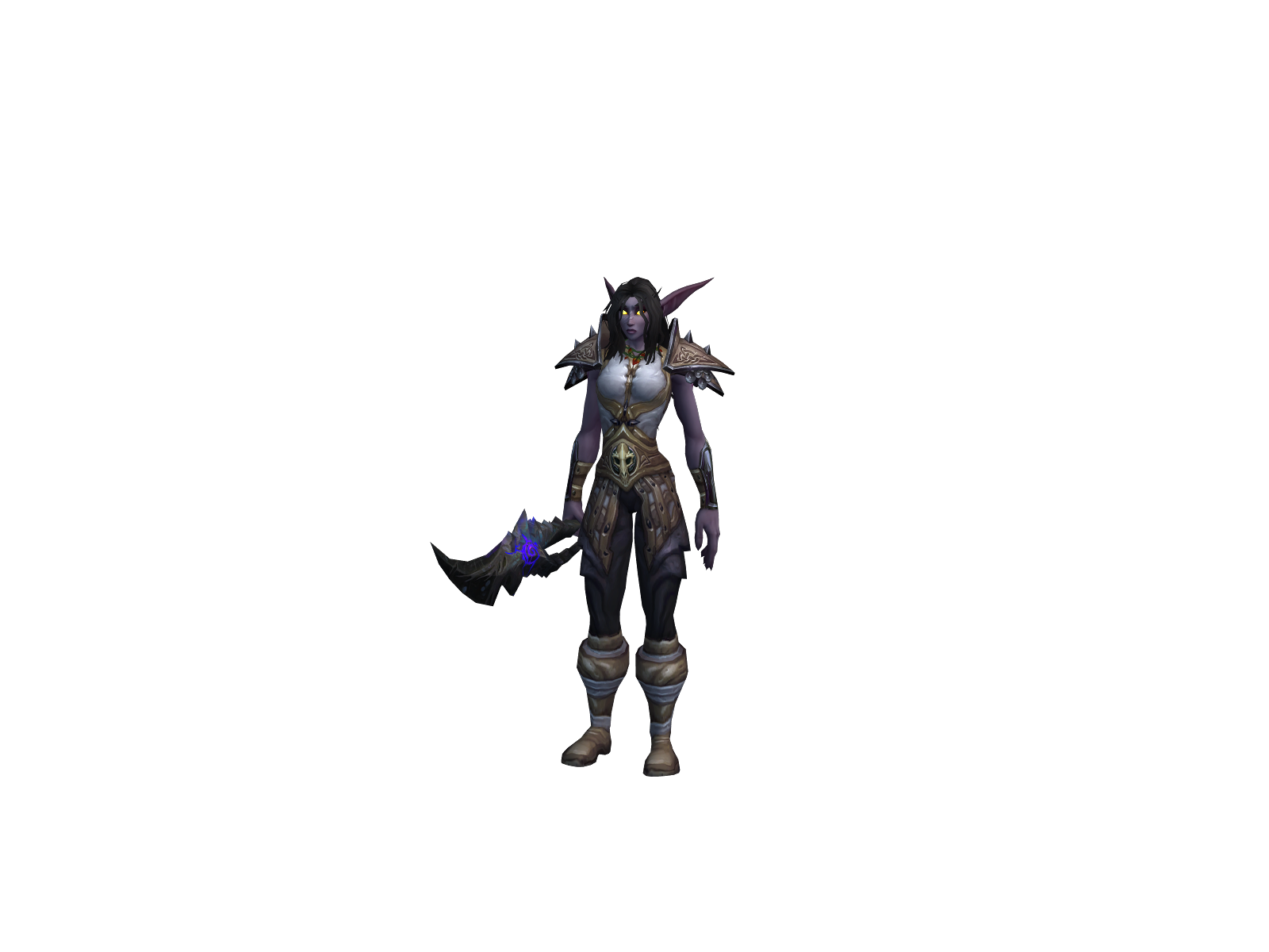 Årez 3D character render