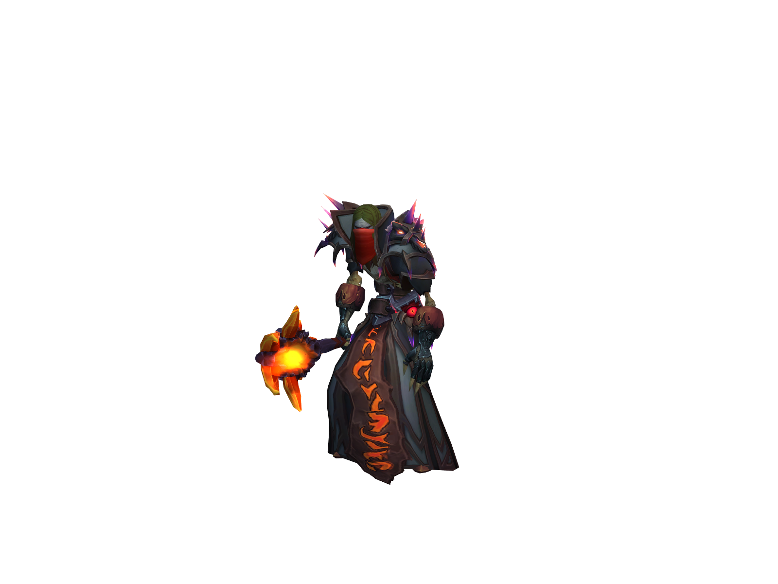 Tehkorrum 3D character render