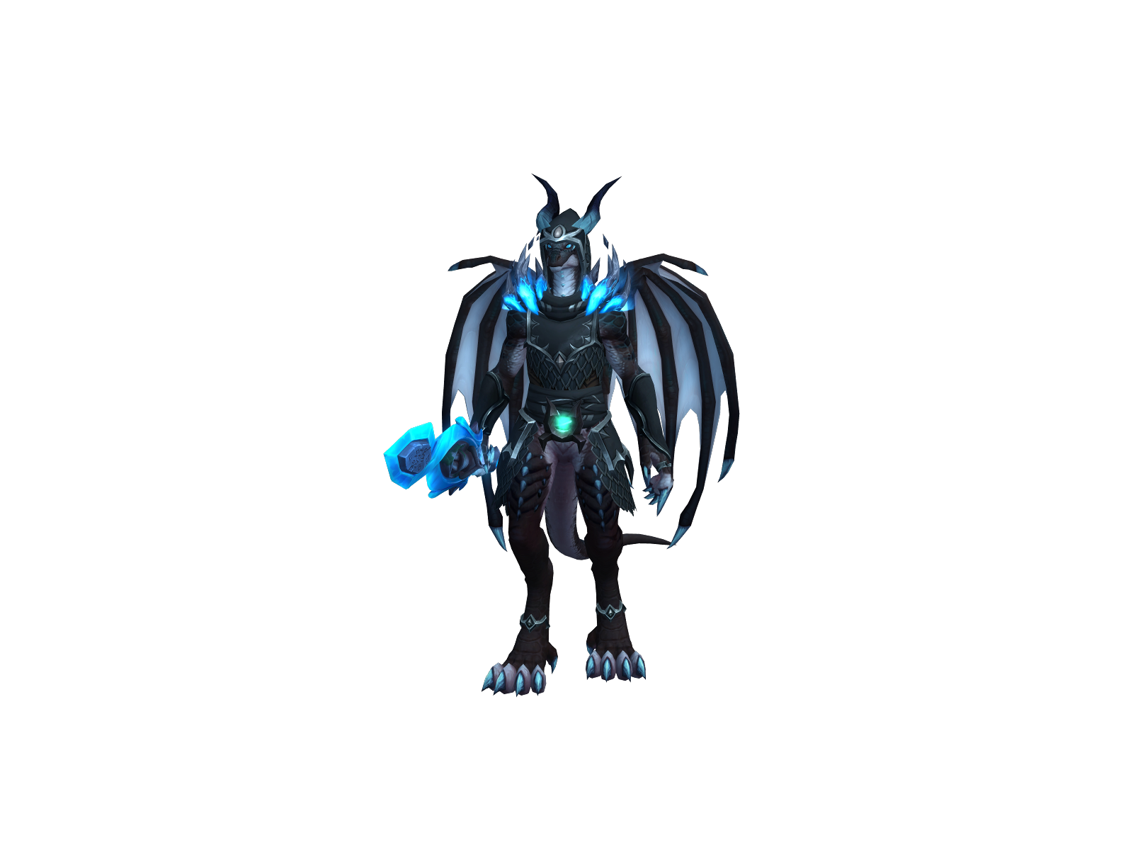 Nektarine 3D character render