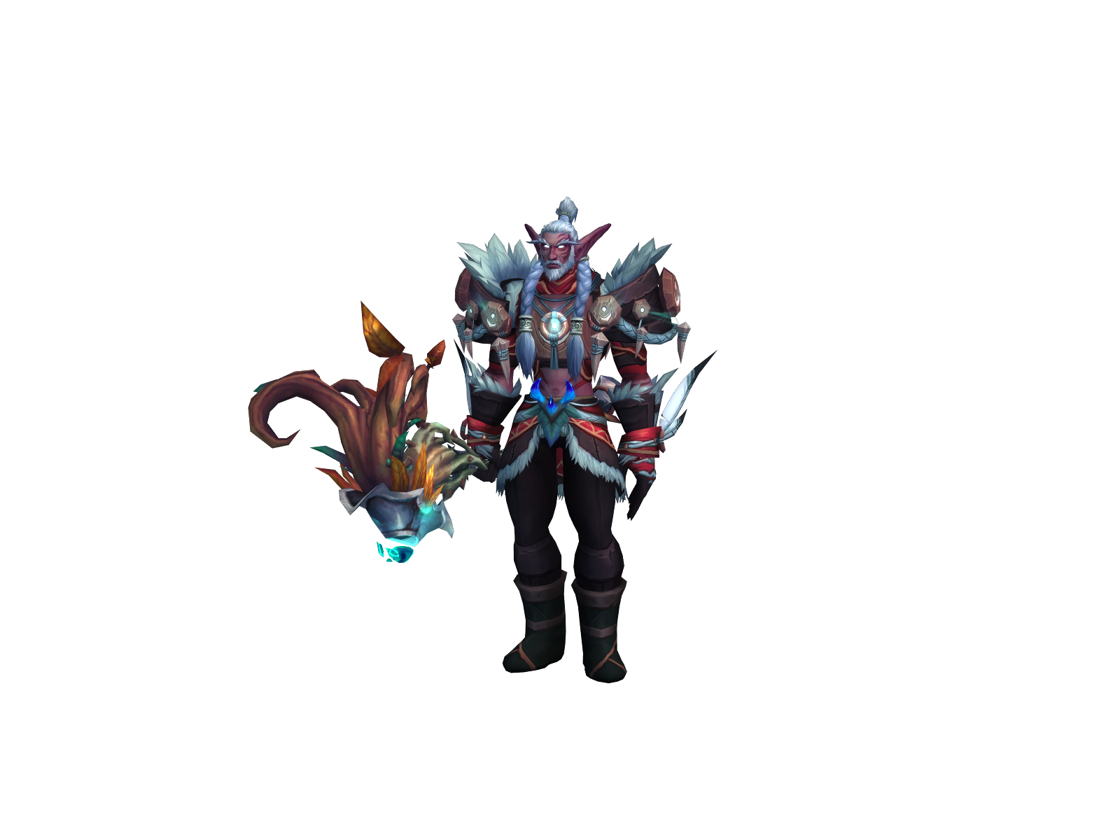 Daìs 3D character render