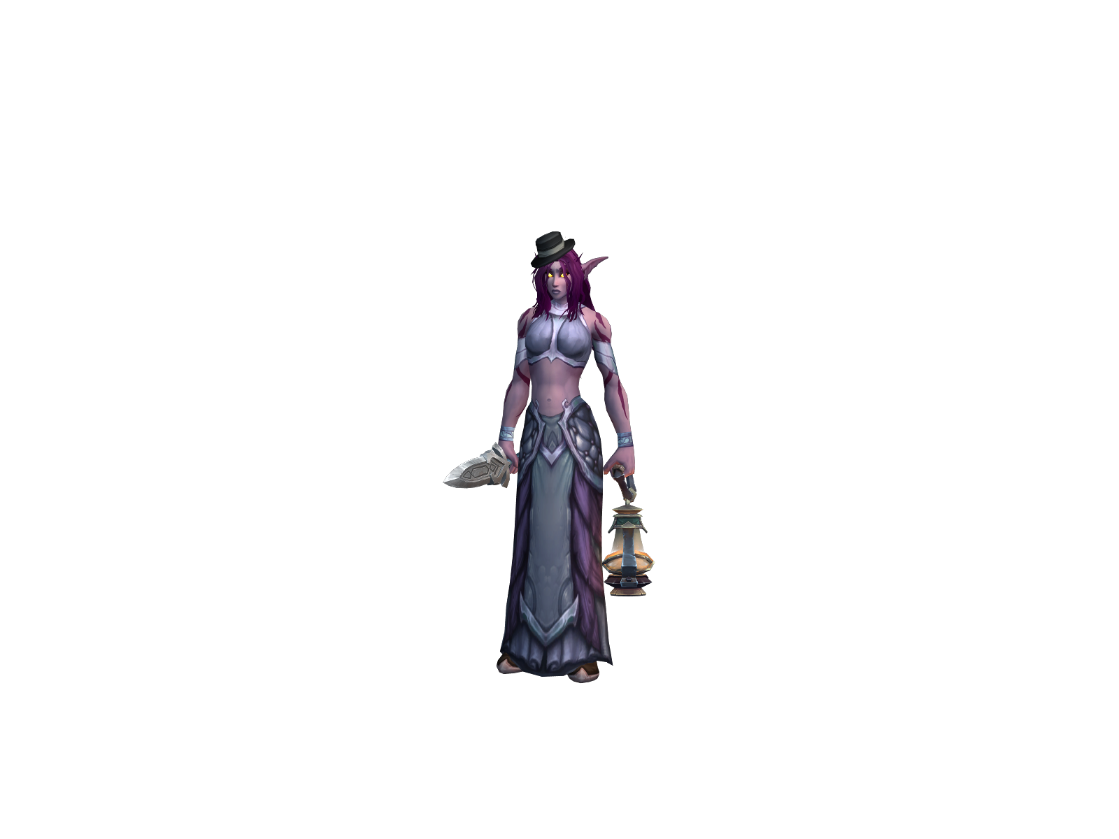 Cøcàrîne 3D character render