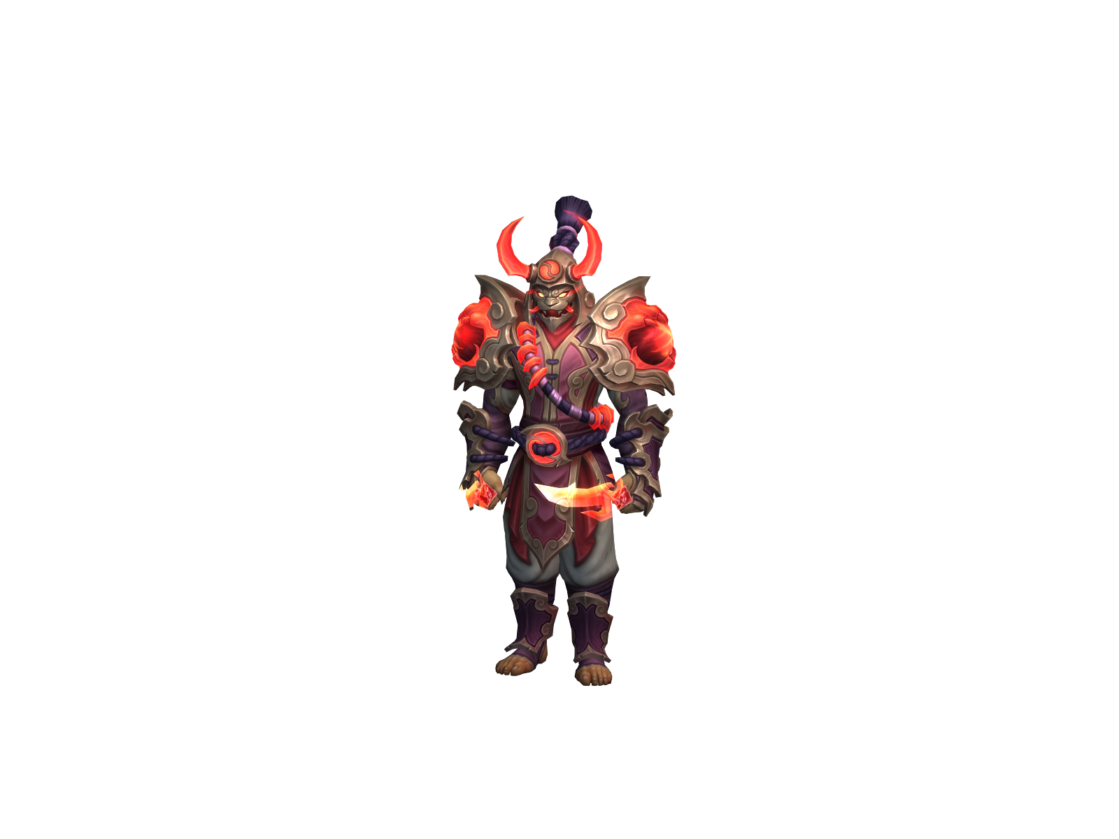 Ghørøx 3D character render
